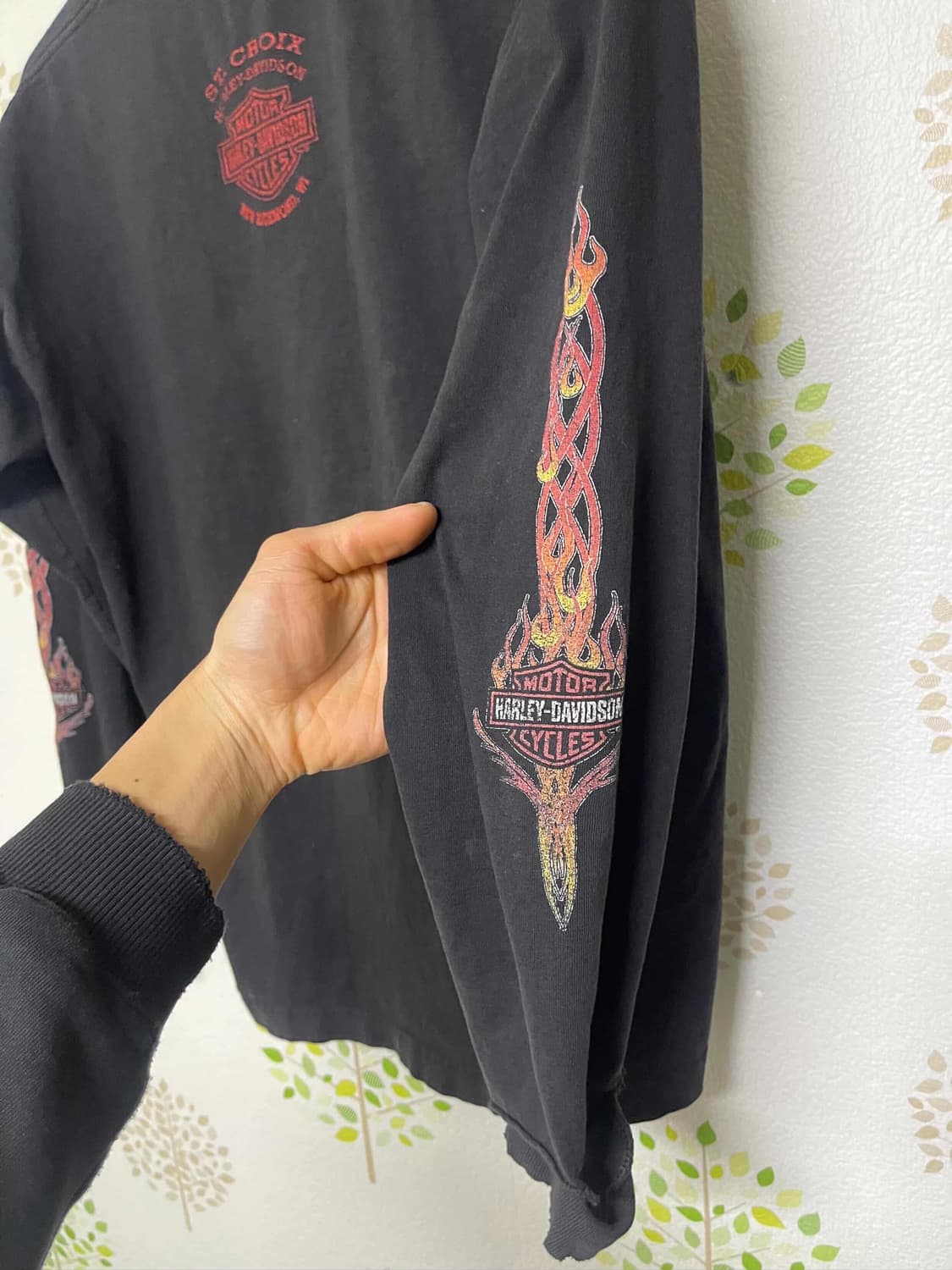 Harley Davidson OG vtg long sleeves 상품이미지3