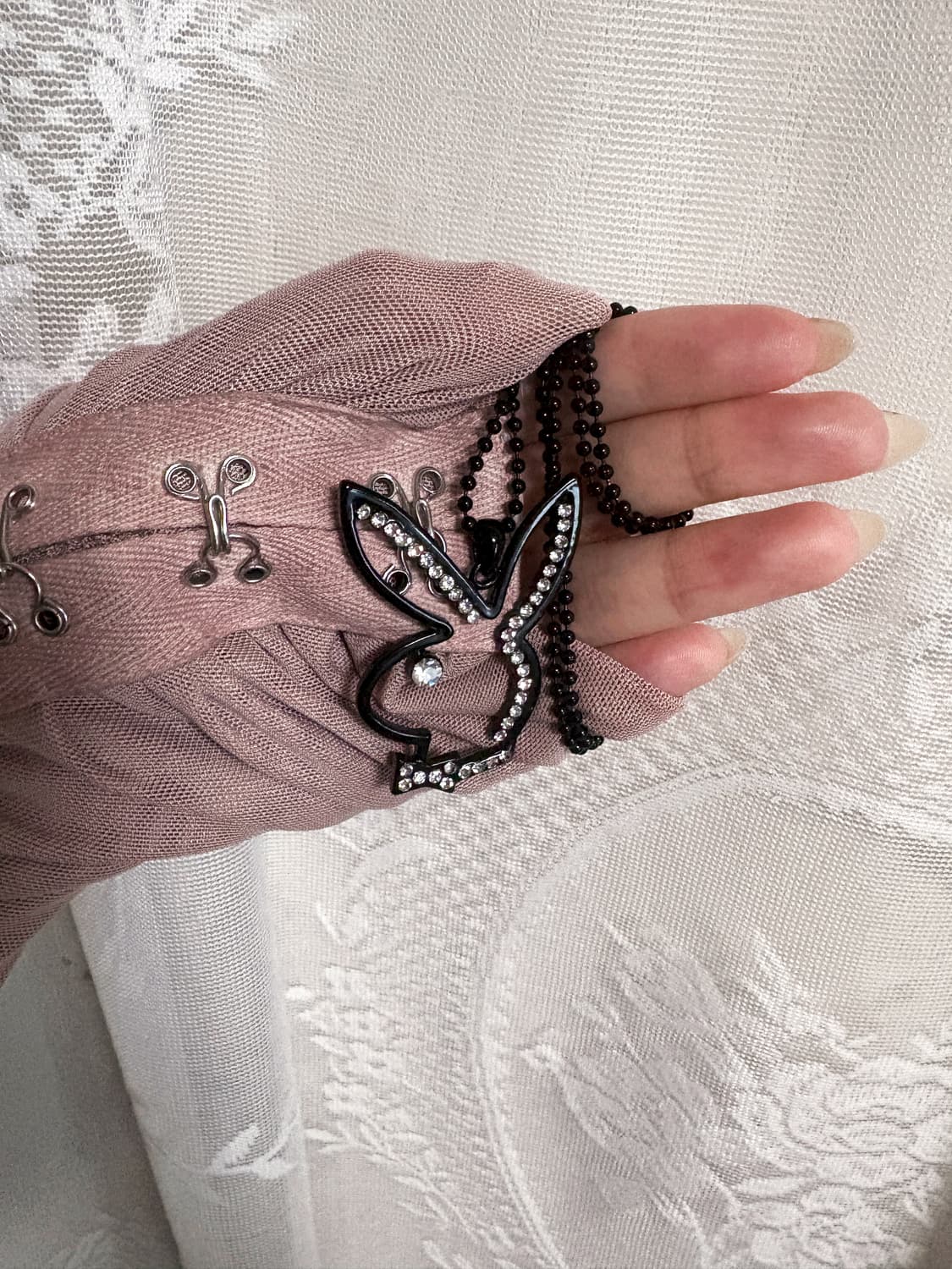 힙무드/플레이보이 토끼 갸루 목걸이🐰💖 상품이미지1