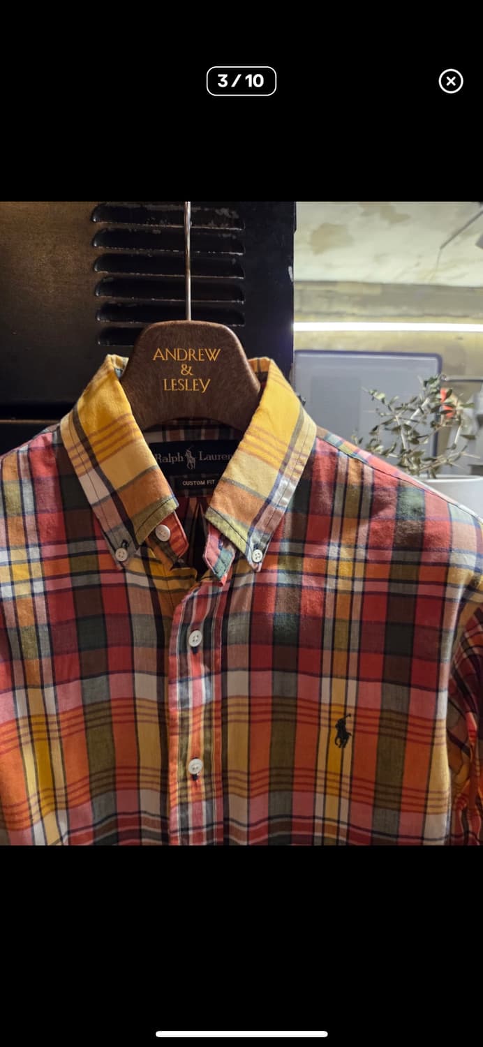 폴로 마드라스 셔츠 상품이미지3