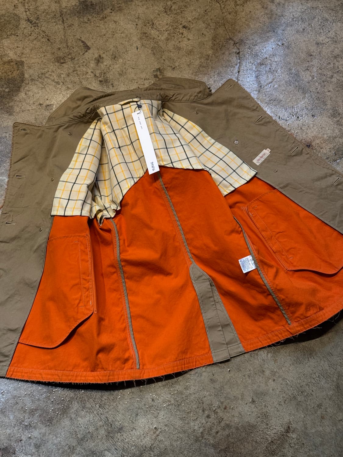 44-66 ) SOUTIENCOL Double Breasted Coat 상품이미지7