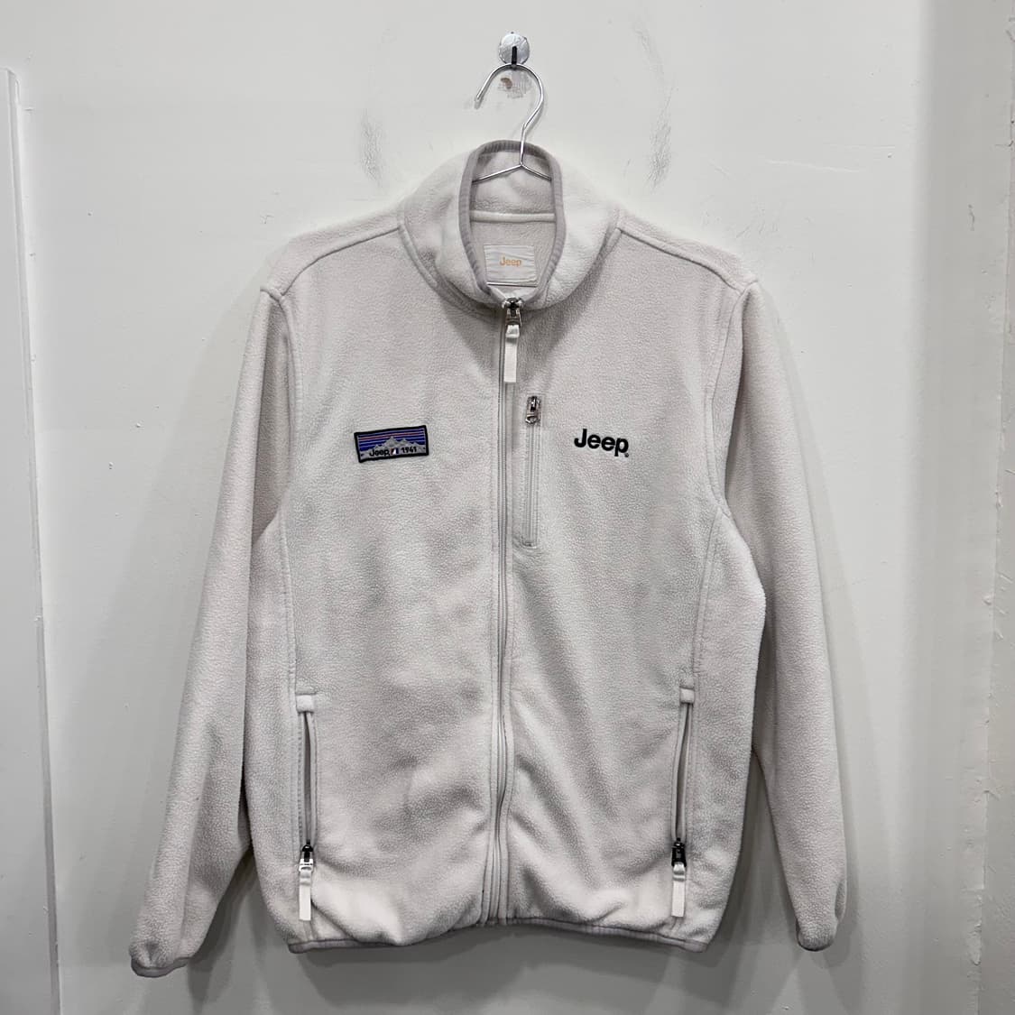 지프 패치로고 체스트포켓 플리스 자켓 상품이미지2