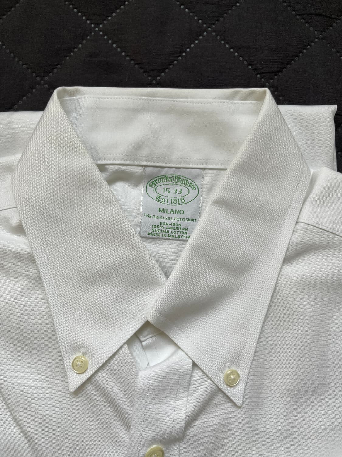 브룩스 브라더스 드레스 셔츠 밀라노핏 15 33 상품이미지2