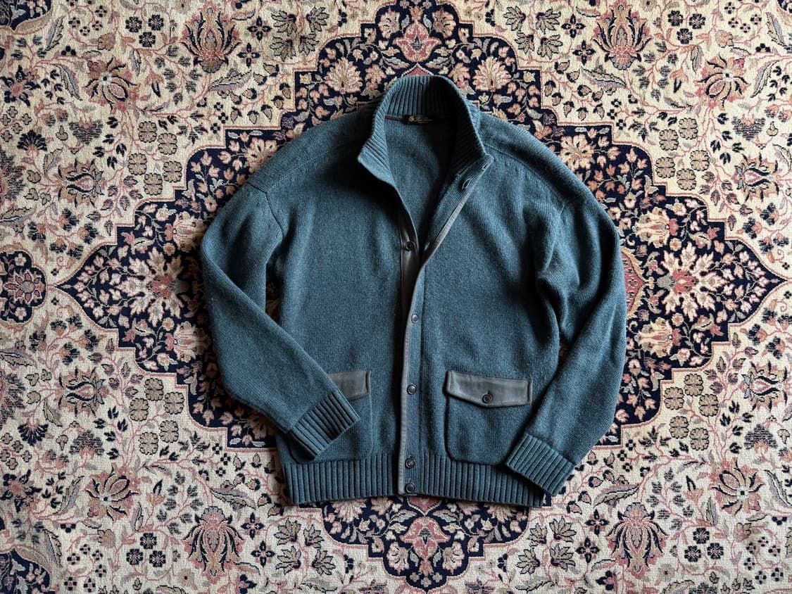 Loro Piana 로로피아나 캐시미어 스웨이드 가디건 105 상품이미지1