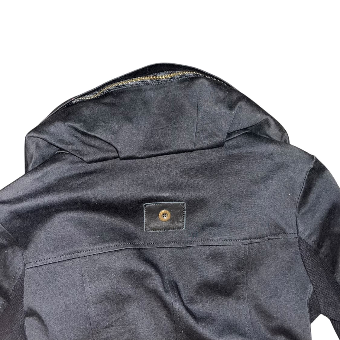 사이드 니트 투웨이 후드 왁스 자켓 y2k펑크갸루 상품이미지4