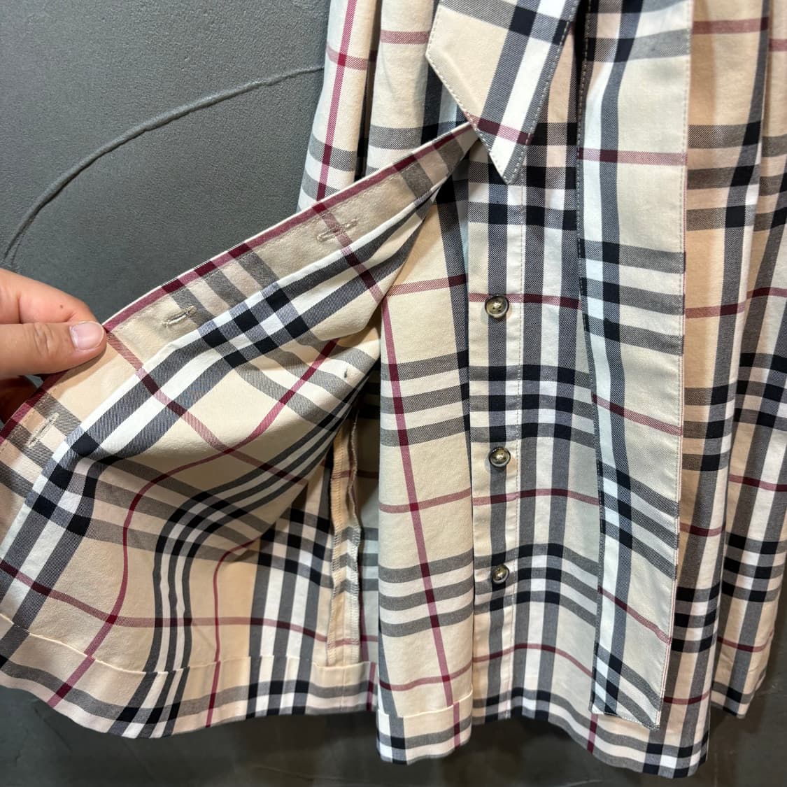 [4] BURBERRY 버버리 체크 원피스  상품이미지2