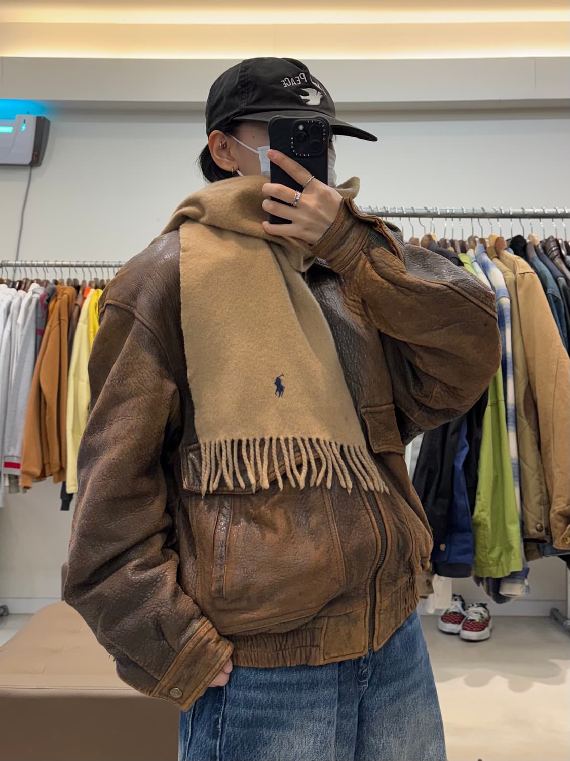 폴로 랄프로렌 울 머플러 상품이미지1