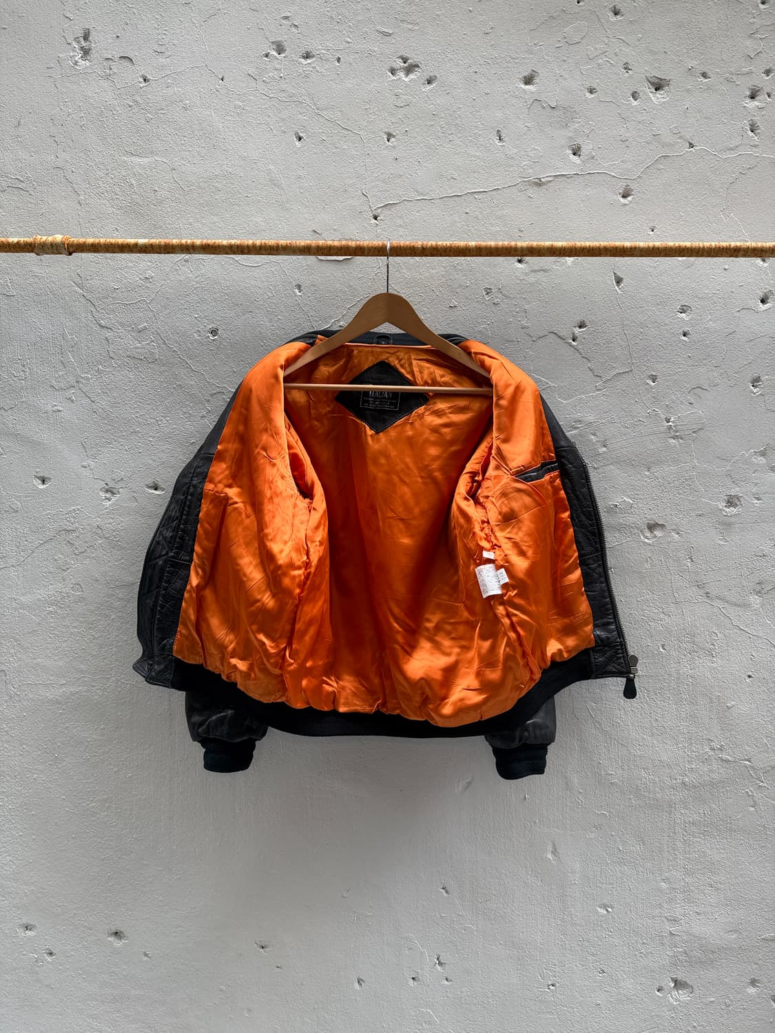 90s leather ma-1 상품이미지3