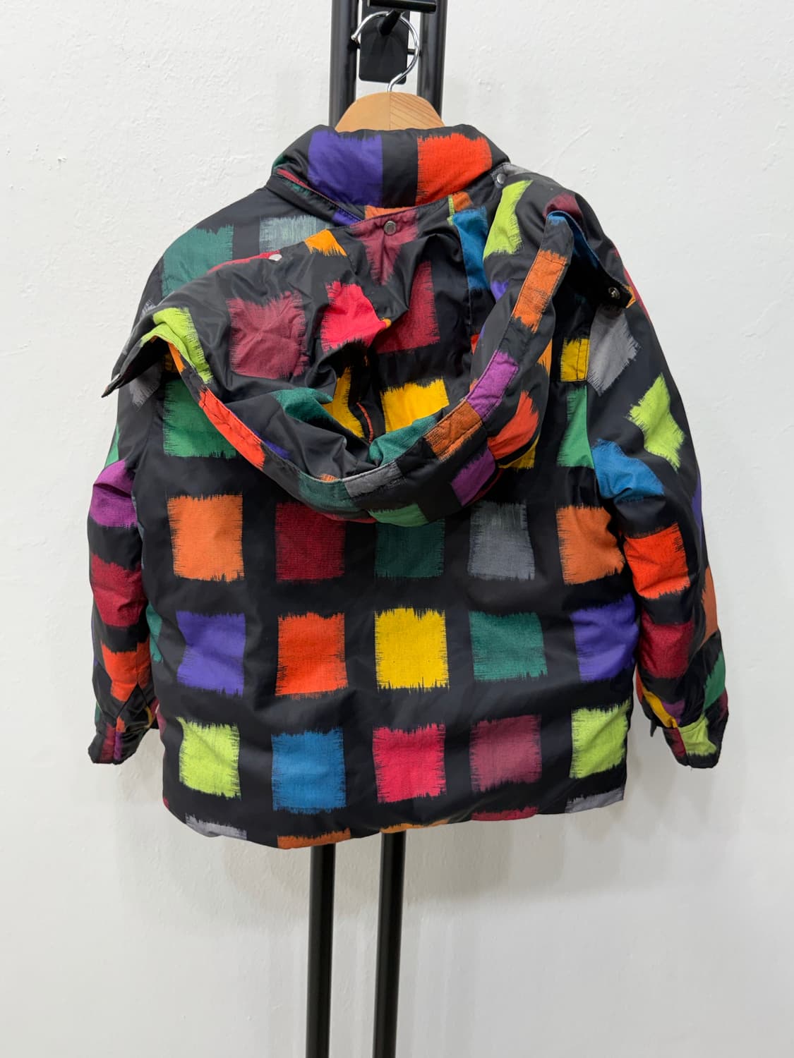 정품) 마르니 키즈 컬러 블록 패턴 패딩 자켓 8Y 상품이미지4