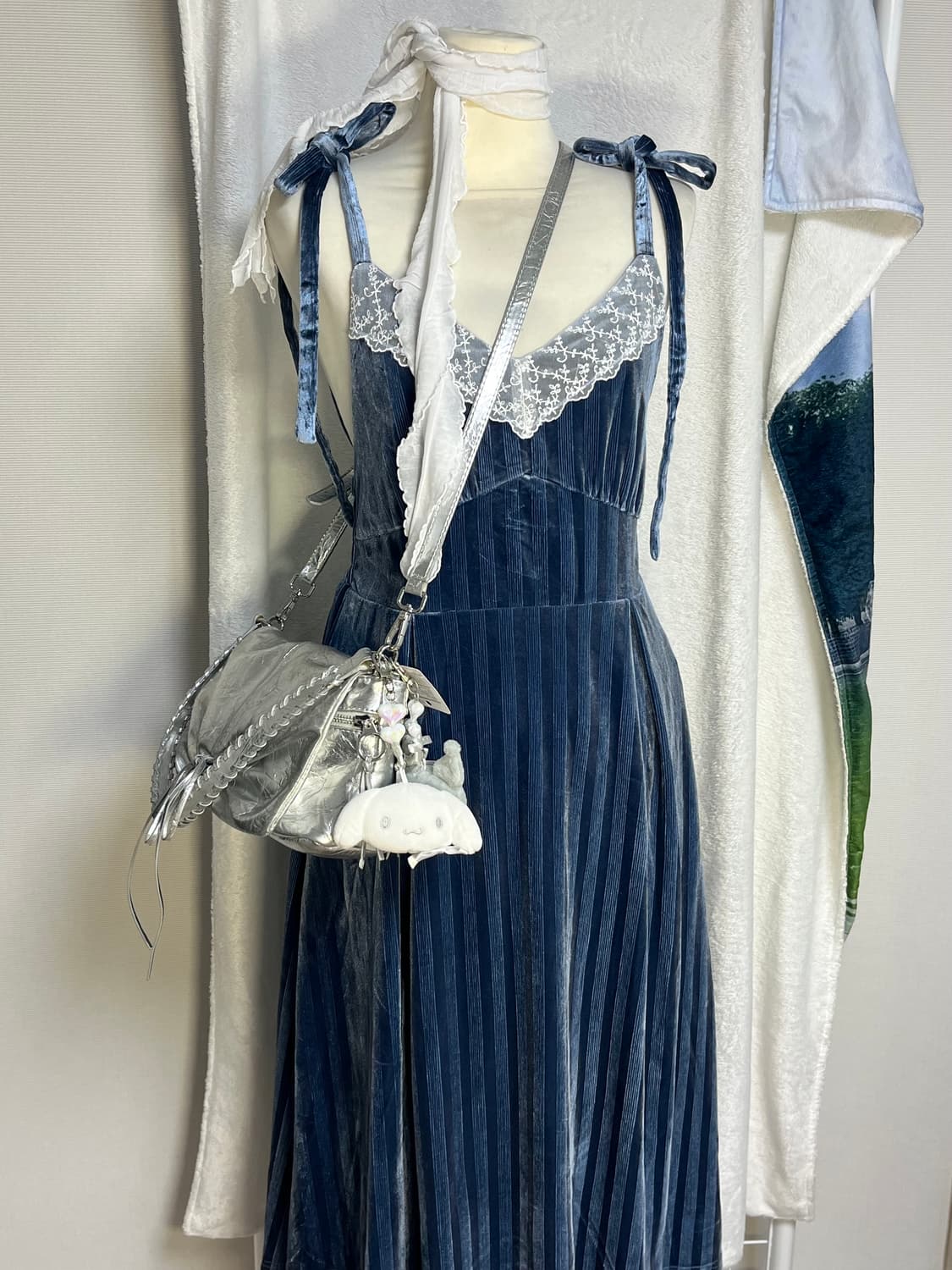 Axes Femme Velvet one-piece  상품이미지3