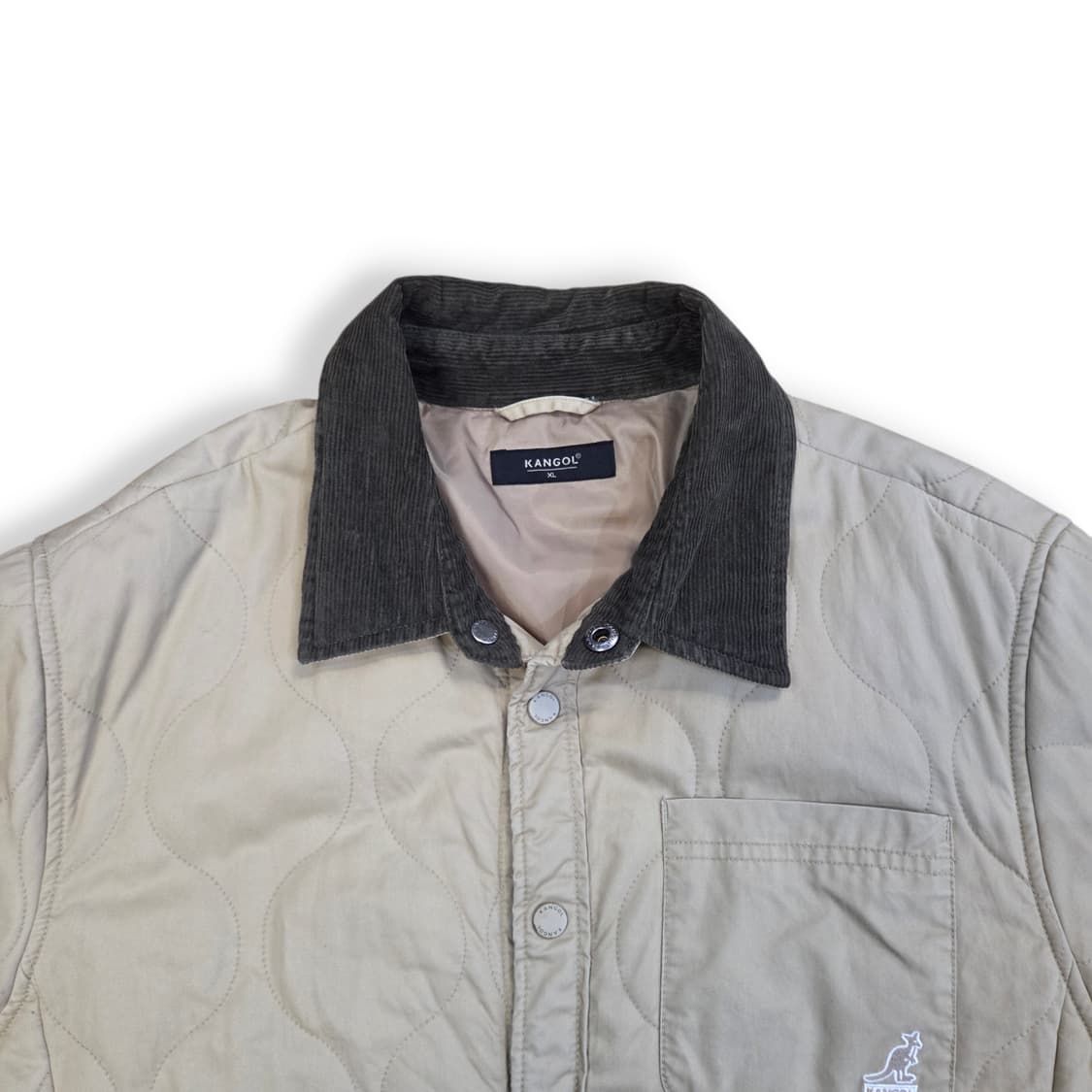 캉골 어드벤쳐 퀄티드 자켓  7030베이지 상품이미지3