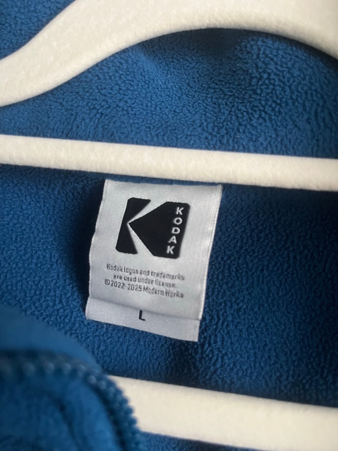 코닥 후리스 반집업 상품이미지2