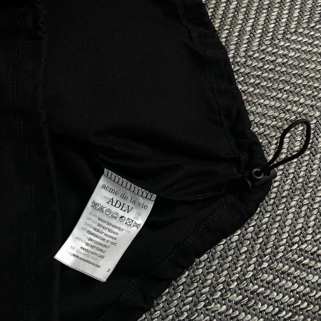 아크메드라비 스트링 크롭 티셔츠o 3117 상품이미지4