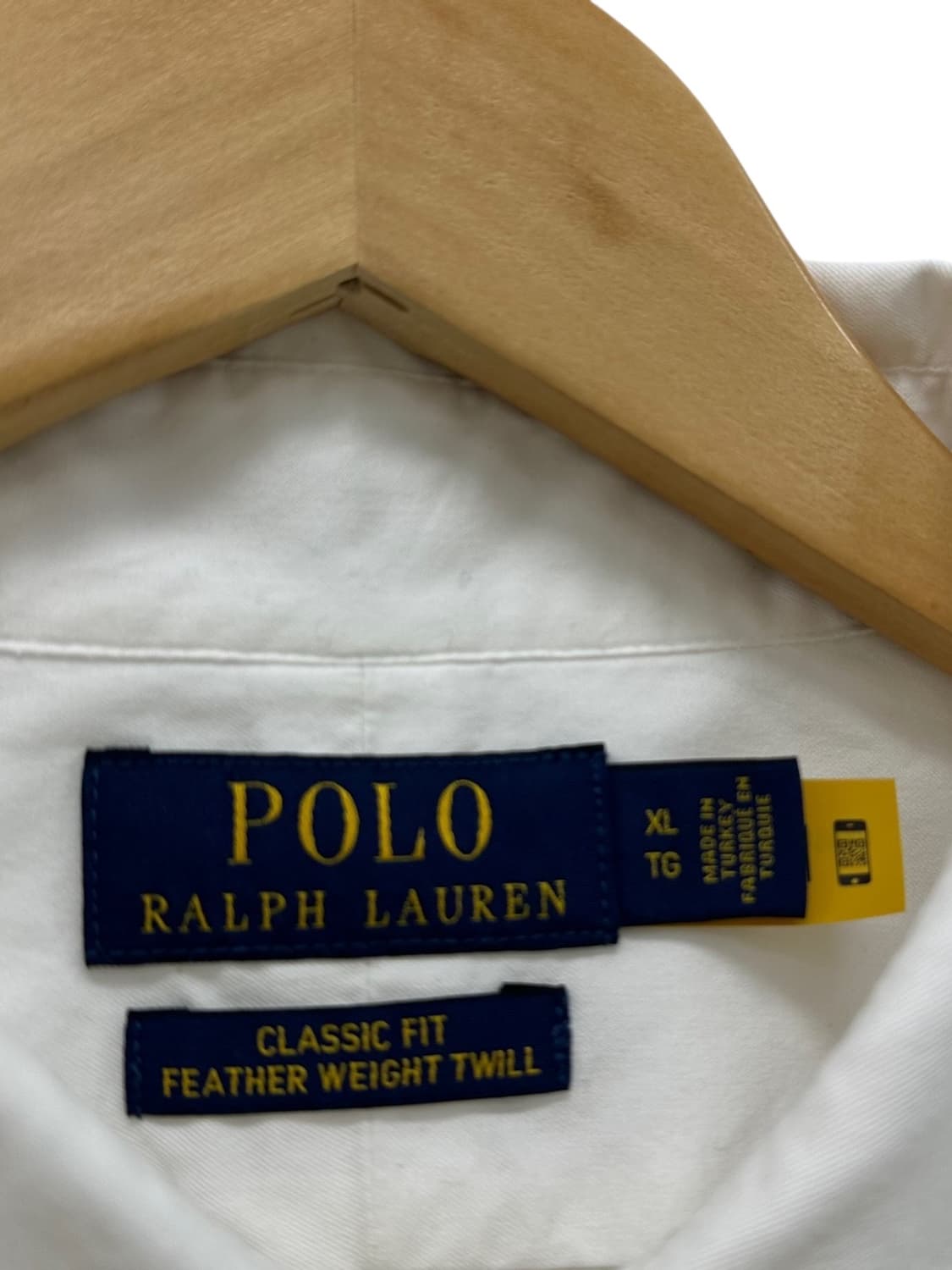 폴로 옥스포드 셔츠 화이트 (XL)  상품이미지8
