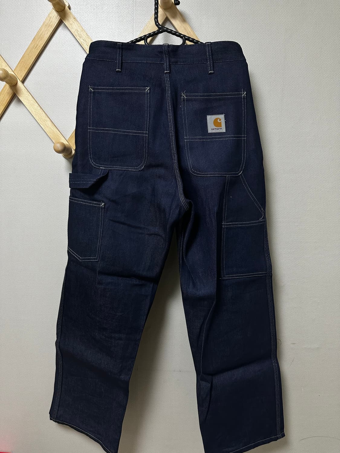 칼하트 카펜터 스티치 생지 데님팬츠 상품이미지1