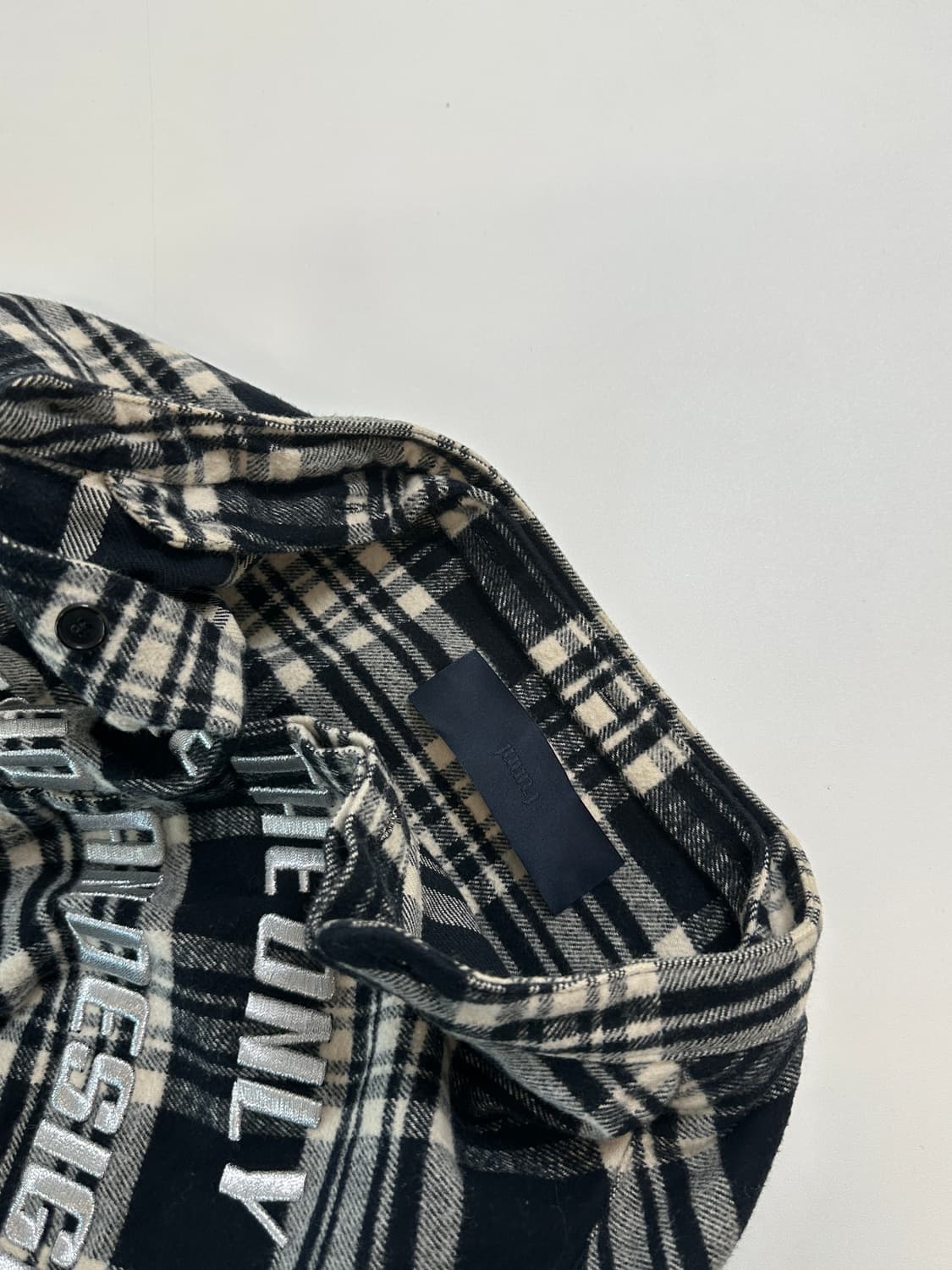 Juun.J 엠브로이더리 플란넬 셔츠(46) 상품이미지8