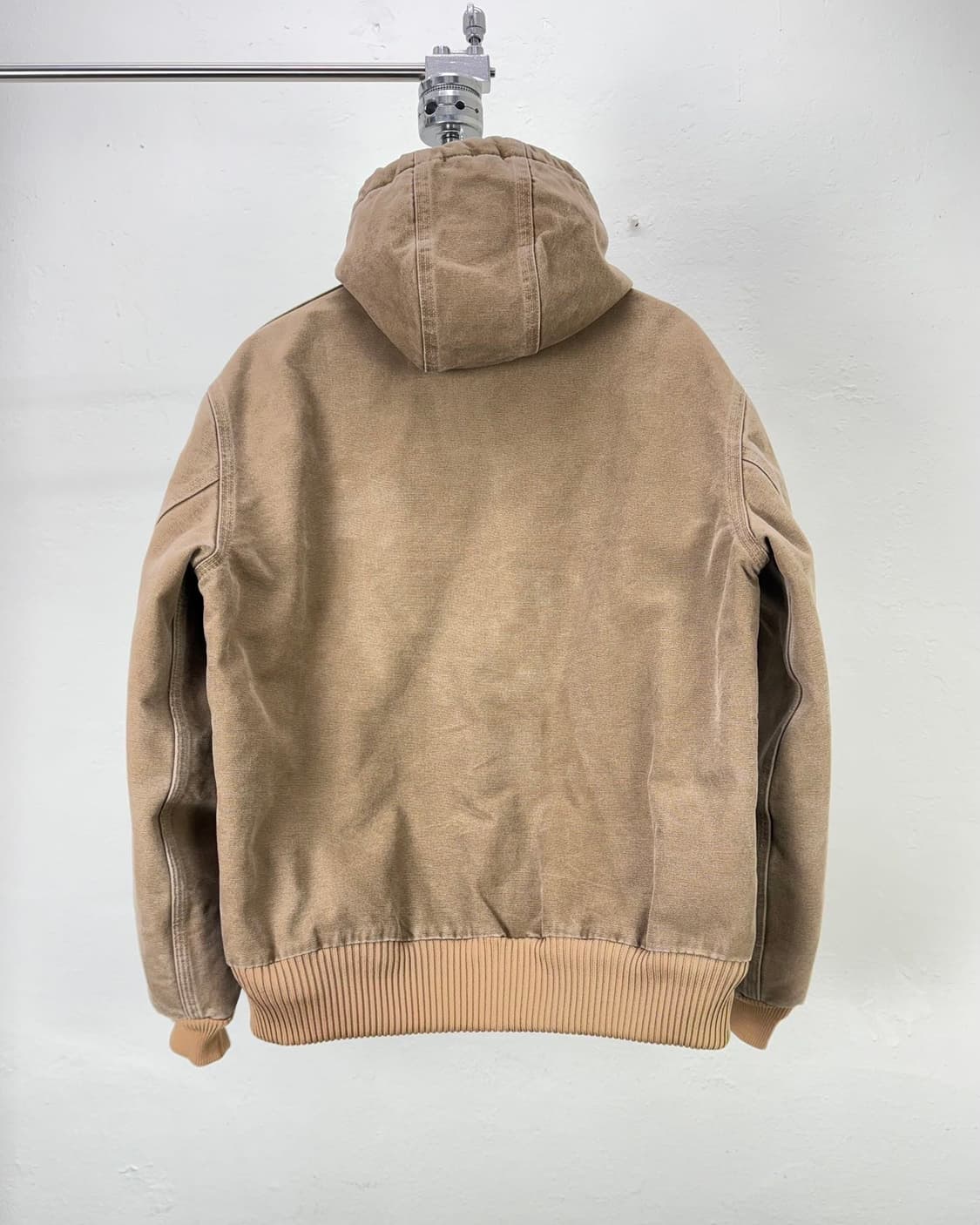 칼하트 브라운 j130 액티브 후디 집업 자켓 상품이미지6