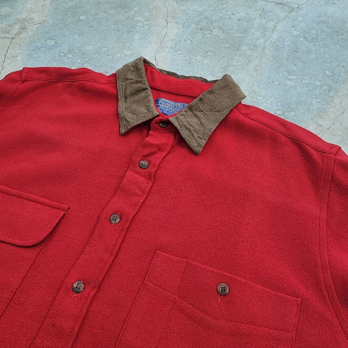 펜들턴 스웨이드 카라 럼버 셔츠 자켓 USA 상품이미지5