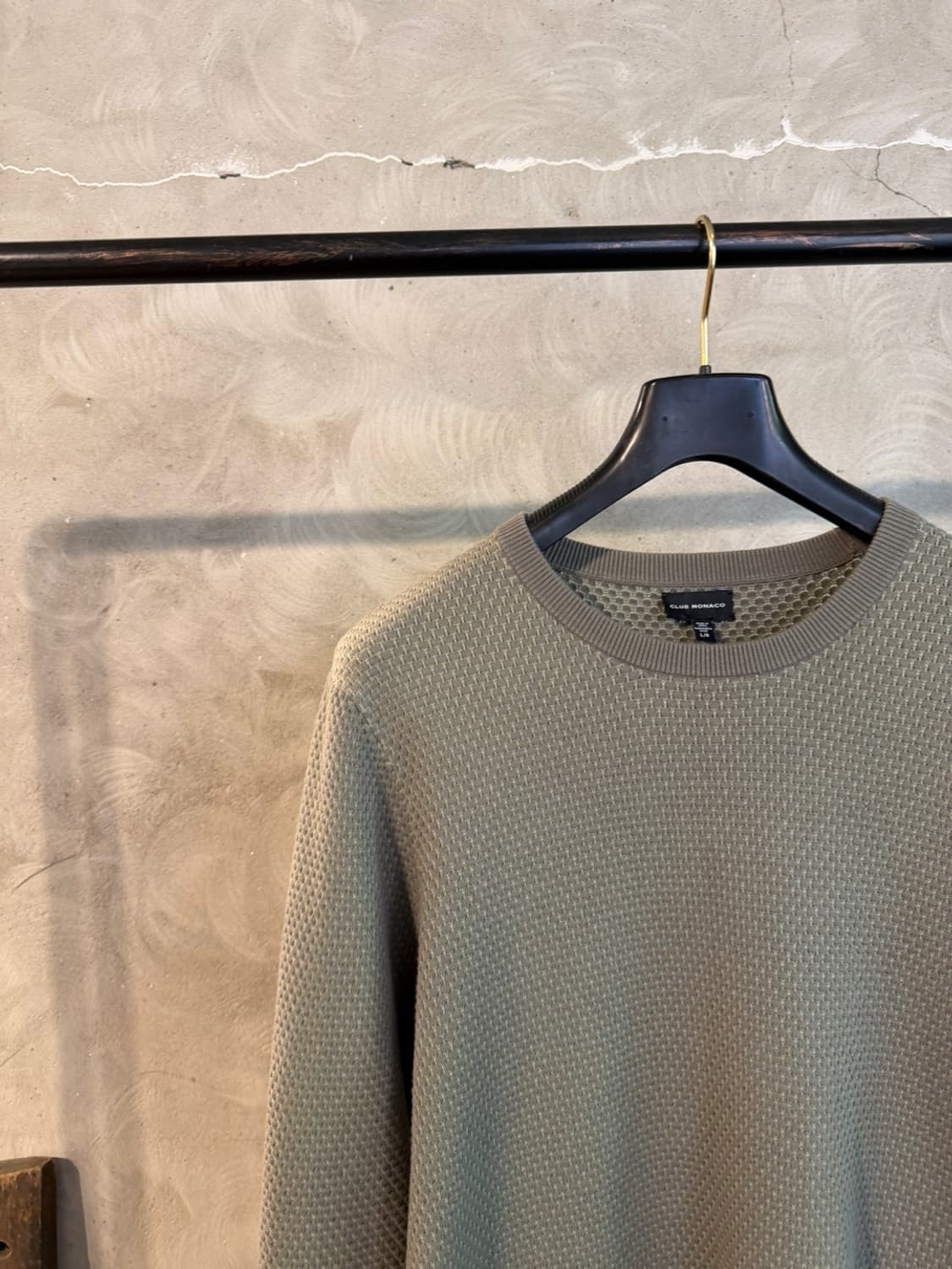 클럽모나코 와플 니트 100 상품이미지2