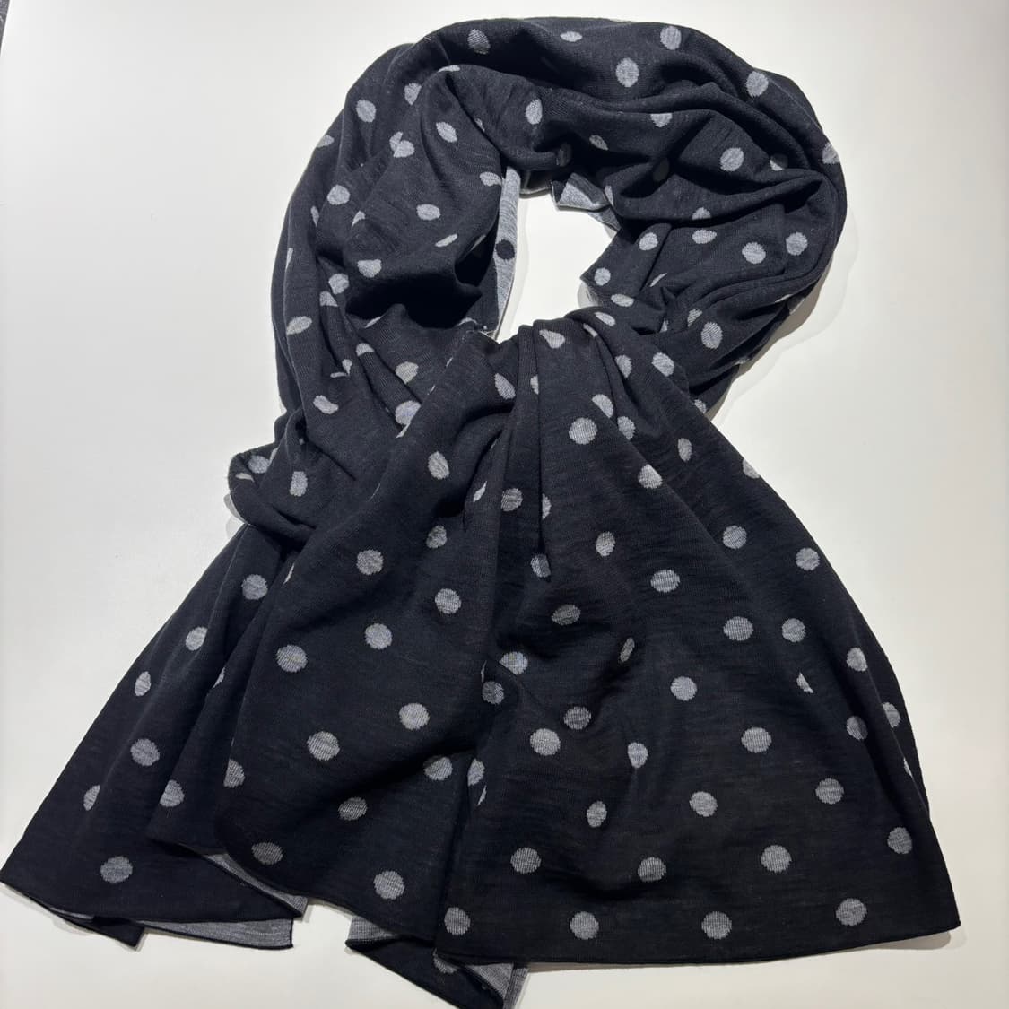 꼼데가르송 점보 도트 스톨 머플러 상품이미지1