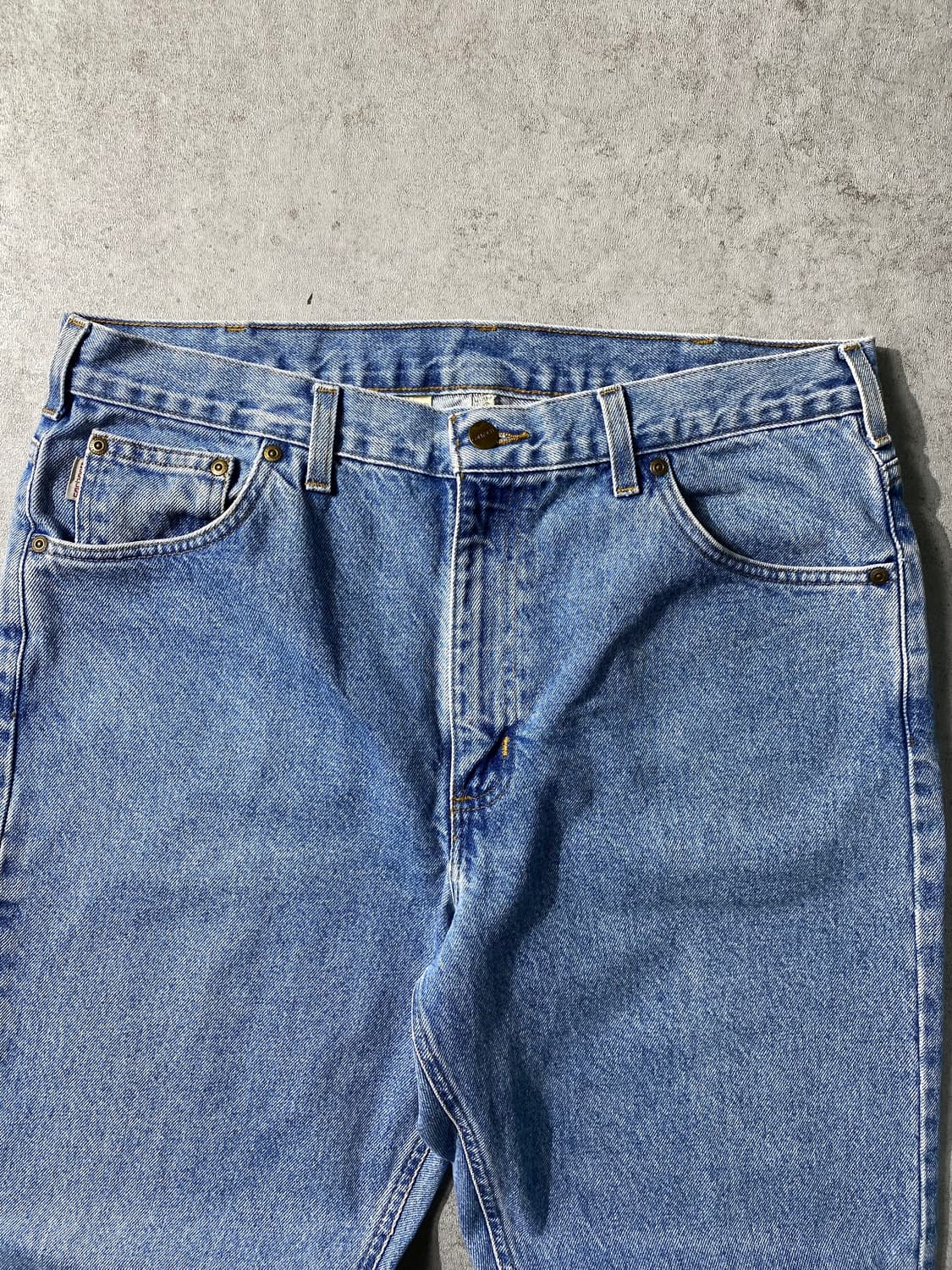[34] Carhartt 칼하트 트래디셔널핏 헤비코튼 데님팬츠 상품이미지4