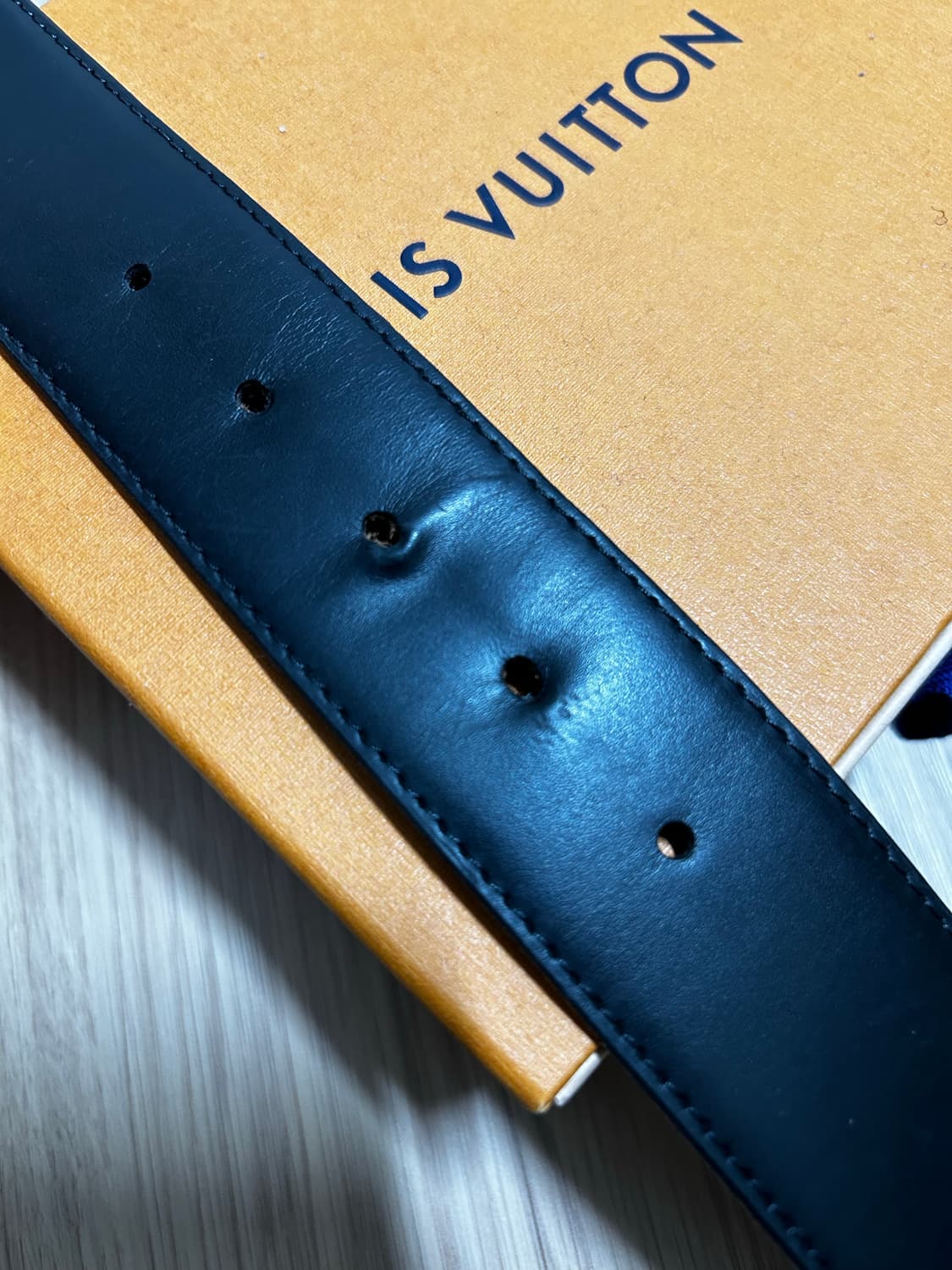 (정품)루이비통 투톤 리버서블 벨트 Louis Vuitton belt 상품이미지5