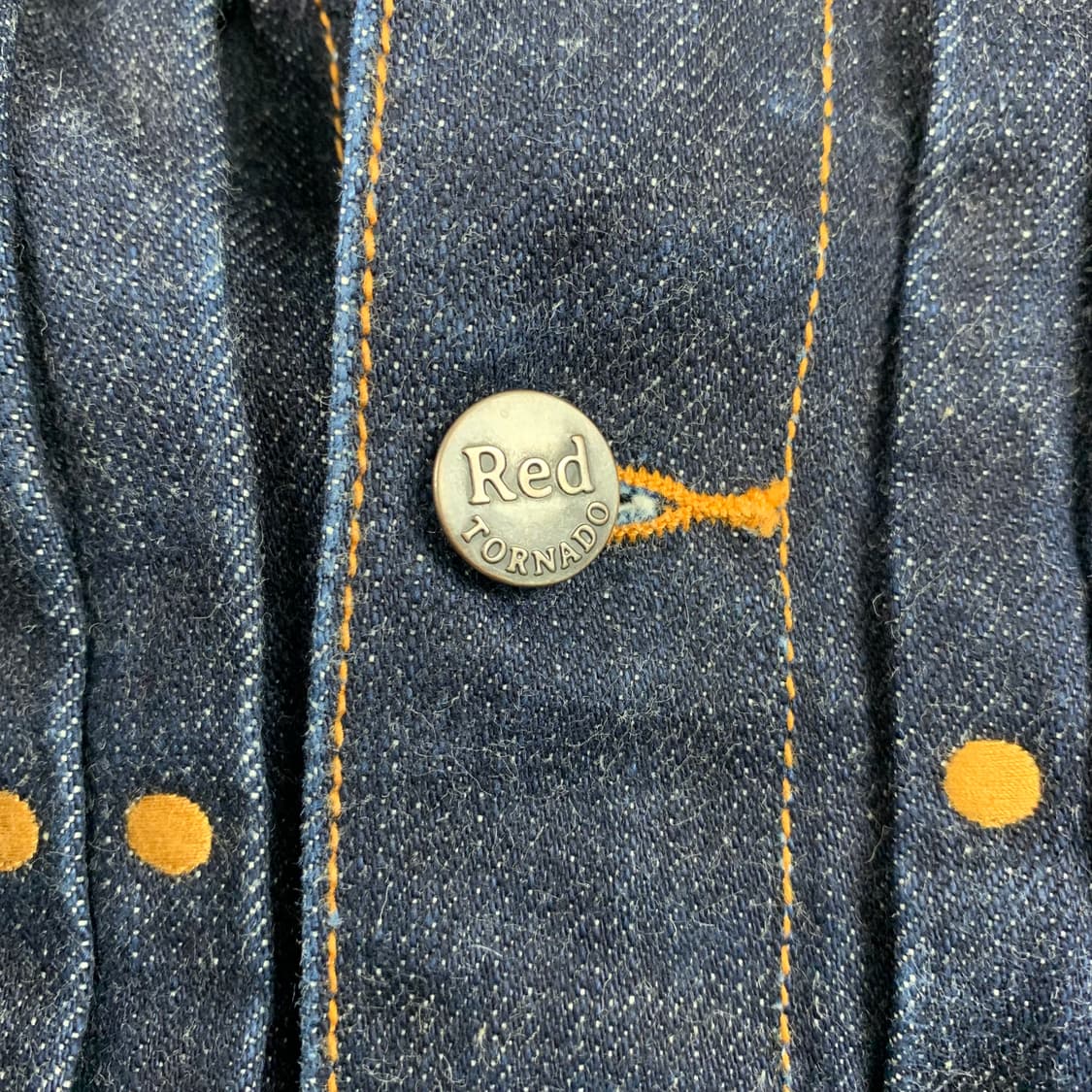 레드 토네이도 타입2 셀비지 데님 트러커 자켓 상품이미지3