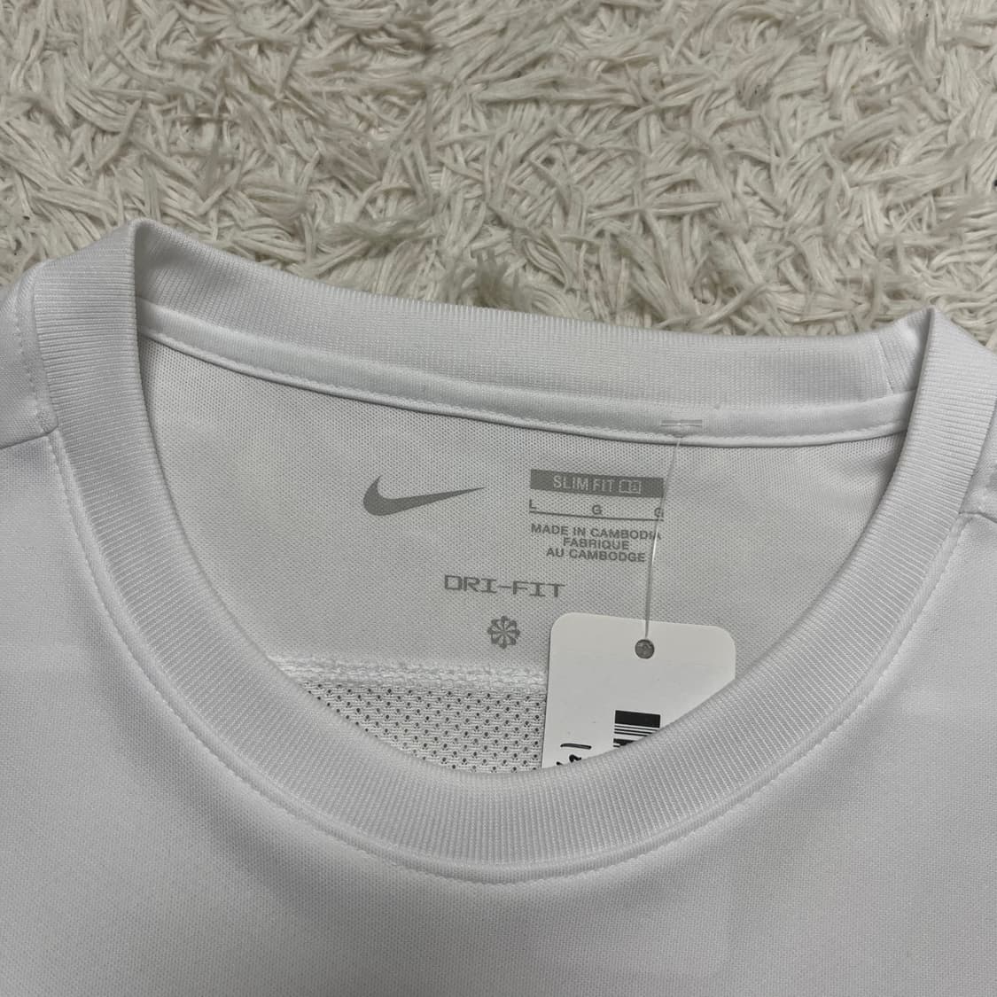 Nike white slim-fit functional t-shirt 상품이미지6