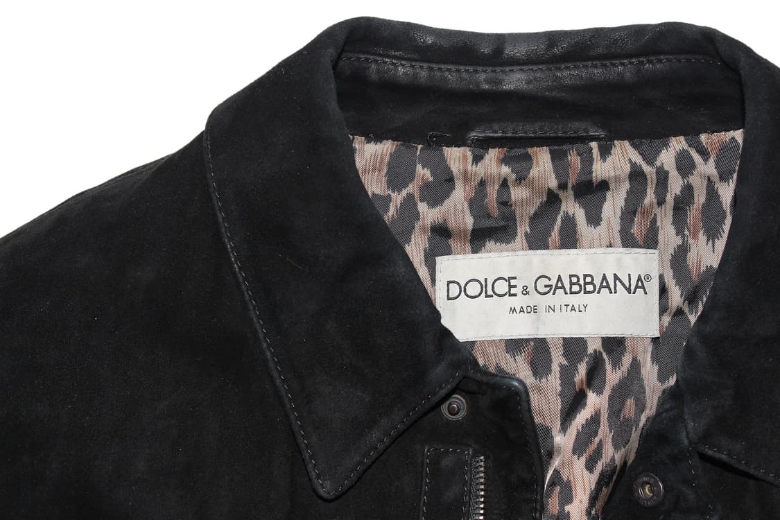 90s Dolce&Gabbana VeraPelle Leather Coat 상품이미지3