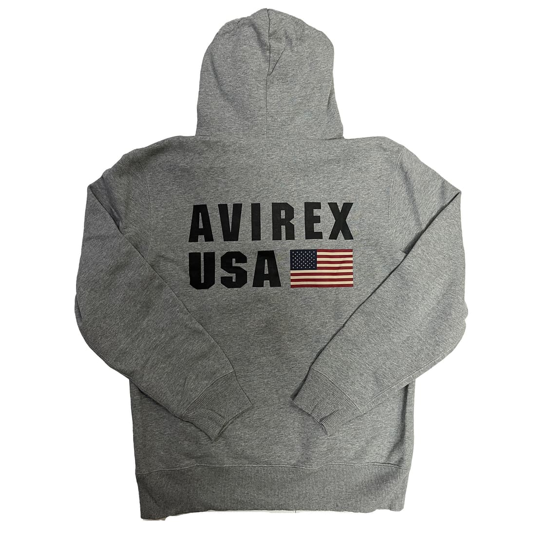 아비렉스 U.S.A. 회색 후드티 XL 상품이미지2