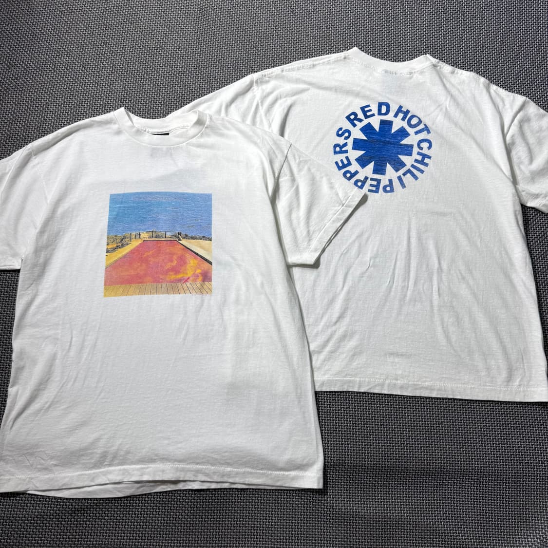 새상품) 레드핫칠리 페퍼스 락밴드 프린팅 티셔츠 (L/XL)  상품이미지1