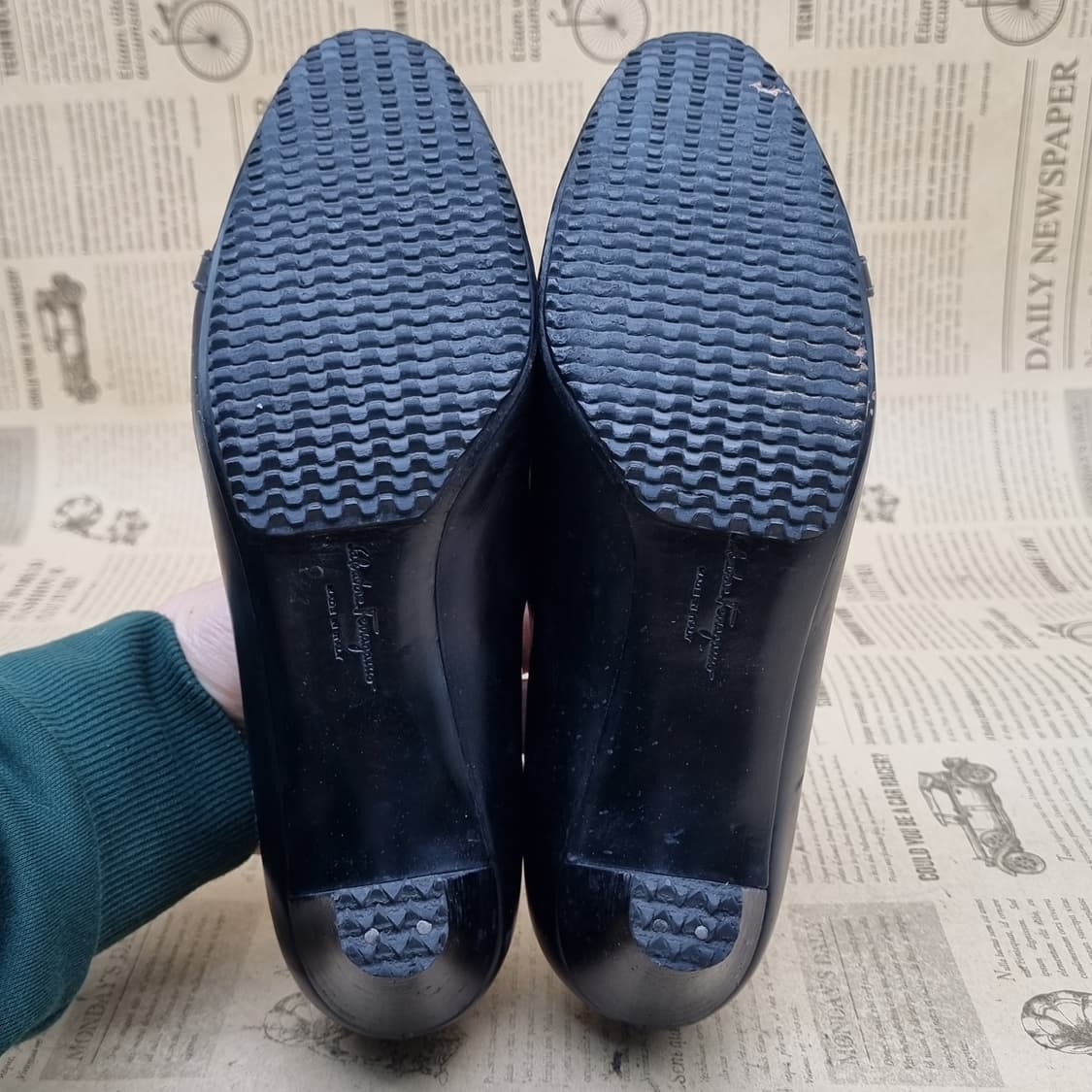 페라가모 여성 펌프스힐 5.5 225 굽6 상품이미지3