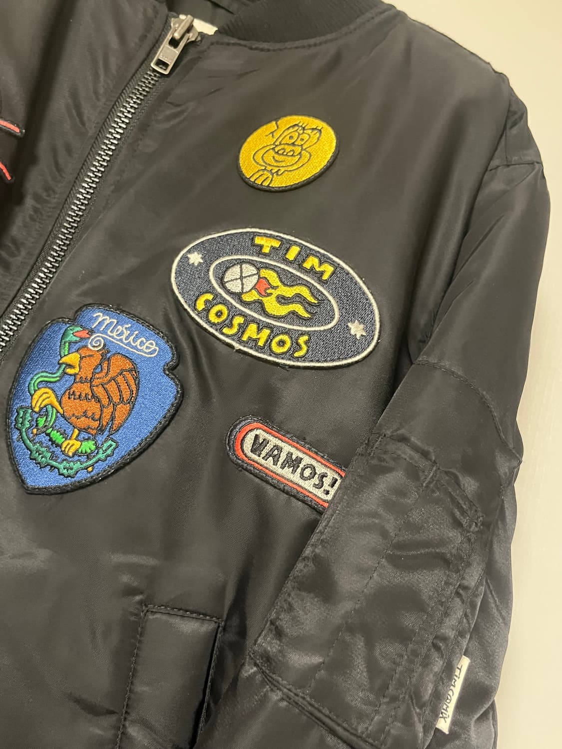 팀코믹스 패치 MA-1 투웨이 자켓 항공점퍼 상품이미지3