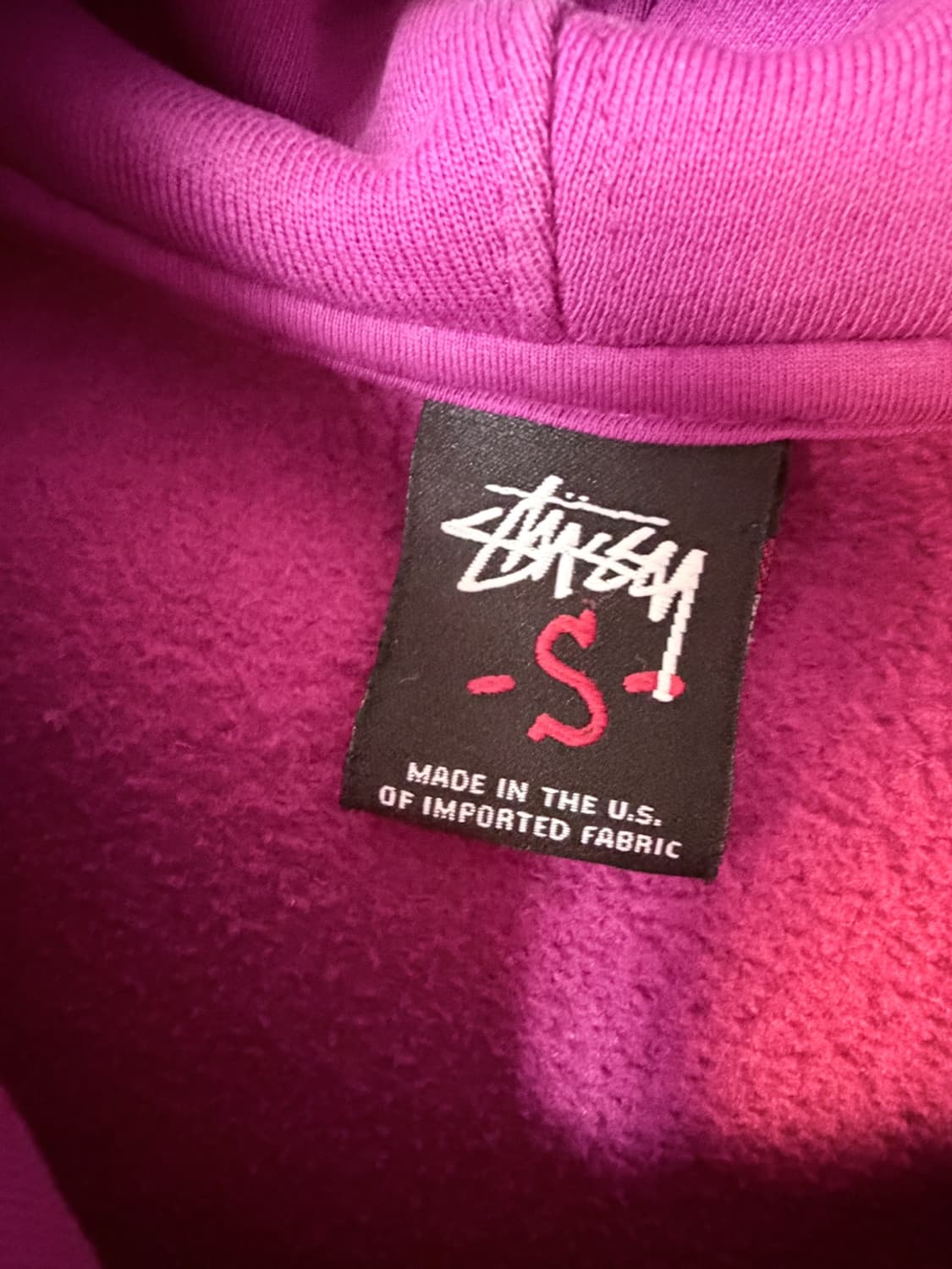 00s 스투시 스탁 로고 후드 집업 상품이미지7