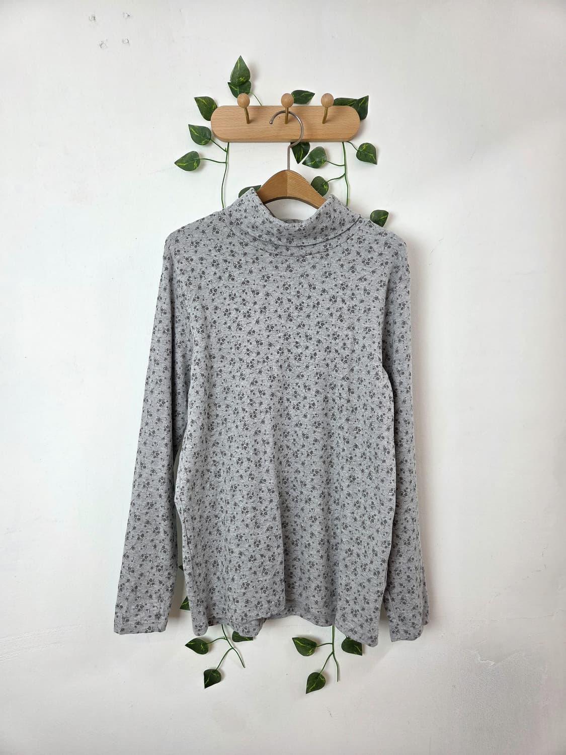 잔꽃 목폴라 슬리브 상품이미지1