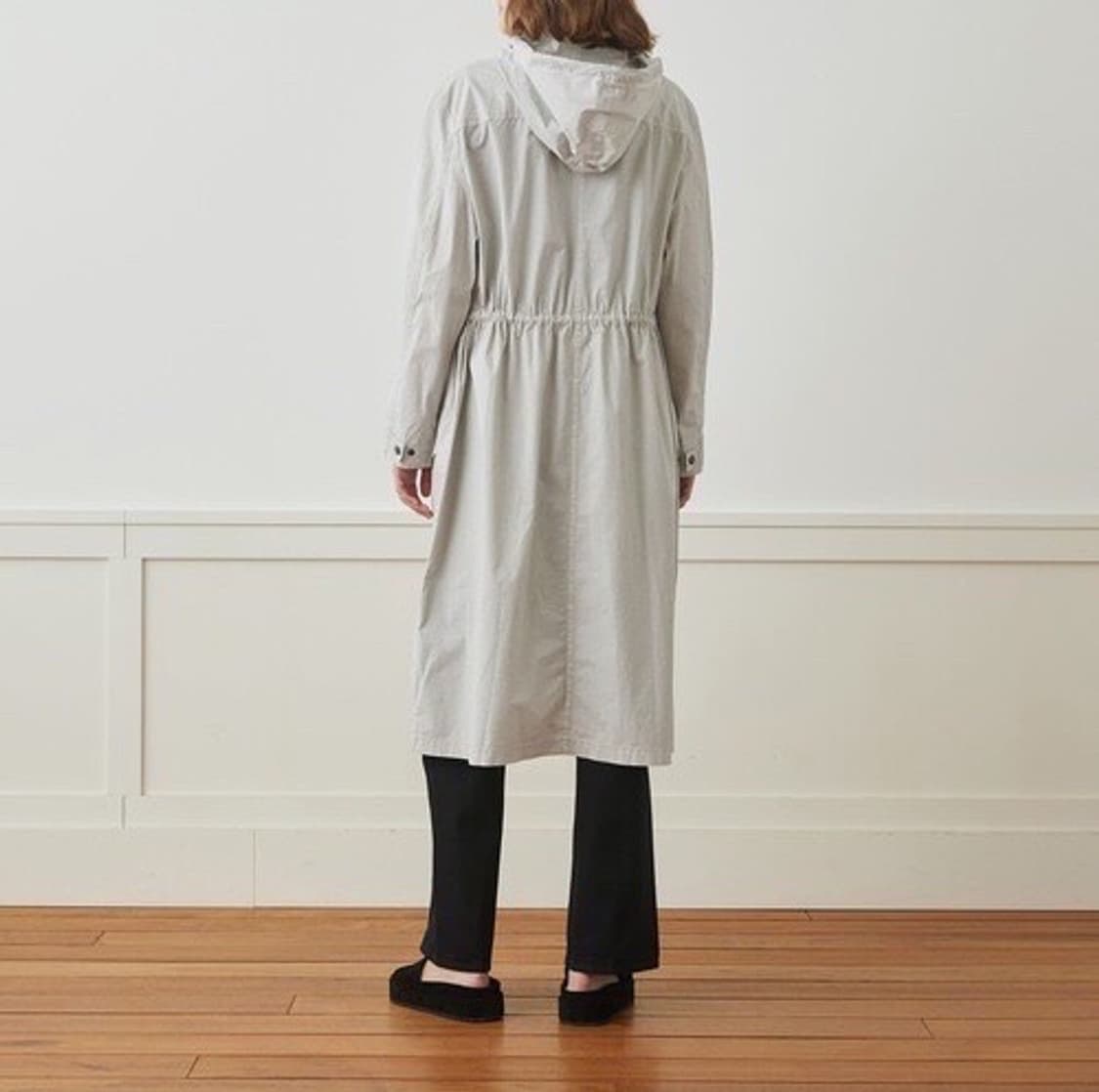 (정품/새상품) 제임스펄스 여성 솔트 컬러 코튼 경량 집업 파카 코트 상품이미지8
