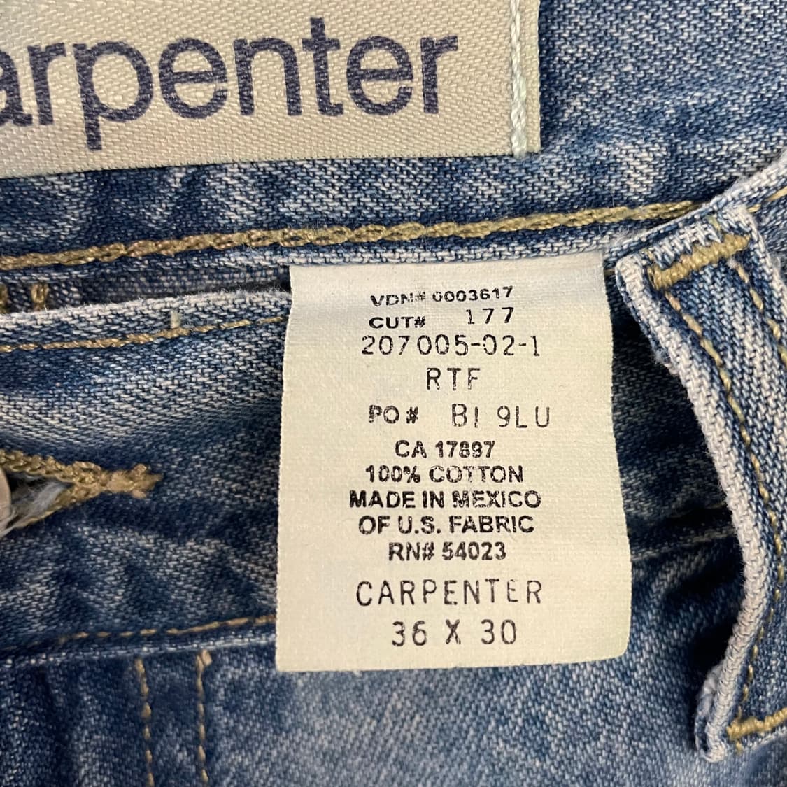 올드갭 데님 카펜터 팬츠 상품이미지9
