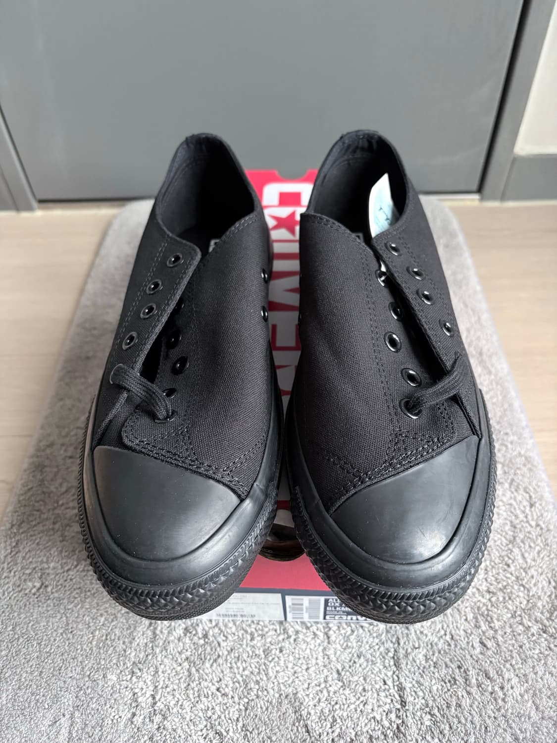 (270) 후미토 간류 x 컨버스 블랙 새상품 상품이미지1