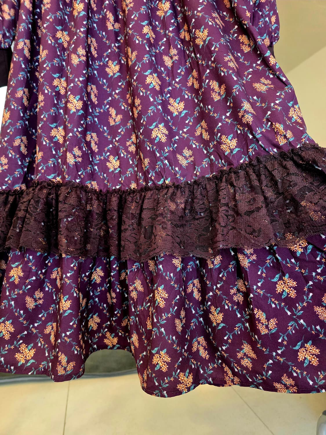 엑시즈팜 플라워원피스 상품이미지3