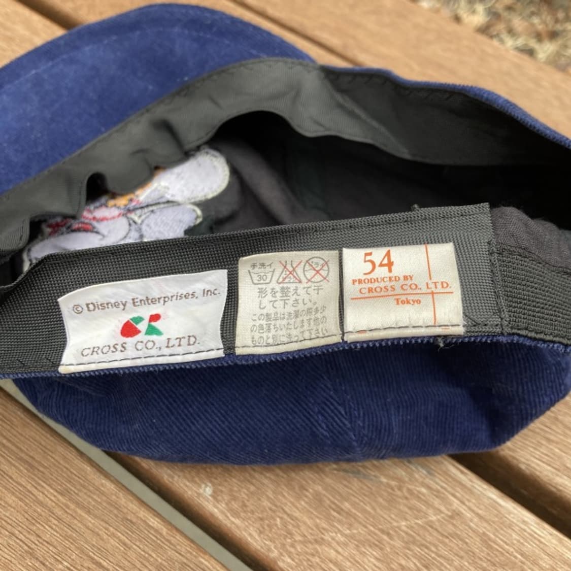 90‘s 디즈니 미키마우스 코듀로이 모자 상품이미지8