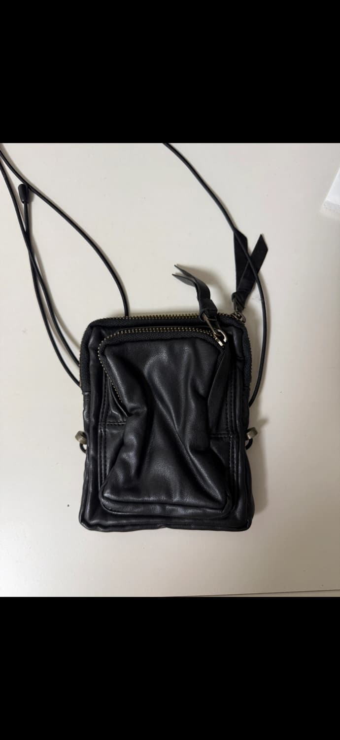 KIJUN 플레더 미니 크로스백 블랙 상품이미지2