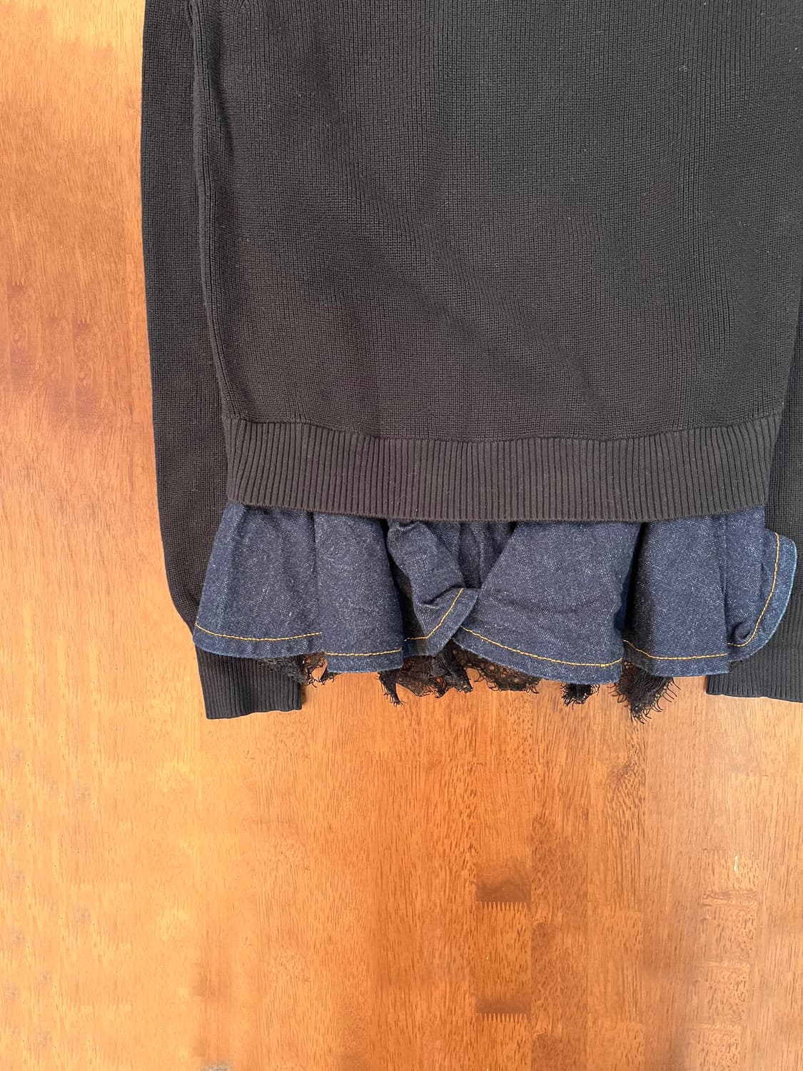 사카이 도킹 가디건 니트 상품이미지5