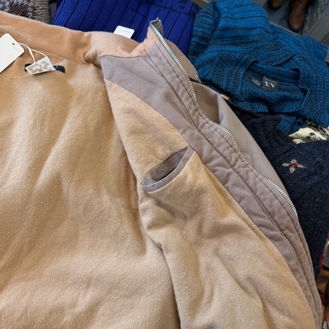 잔프랑코 페레 지안프랑코 페레 아카이브 하이넥 봄버 자켓 XL 상품이미지9