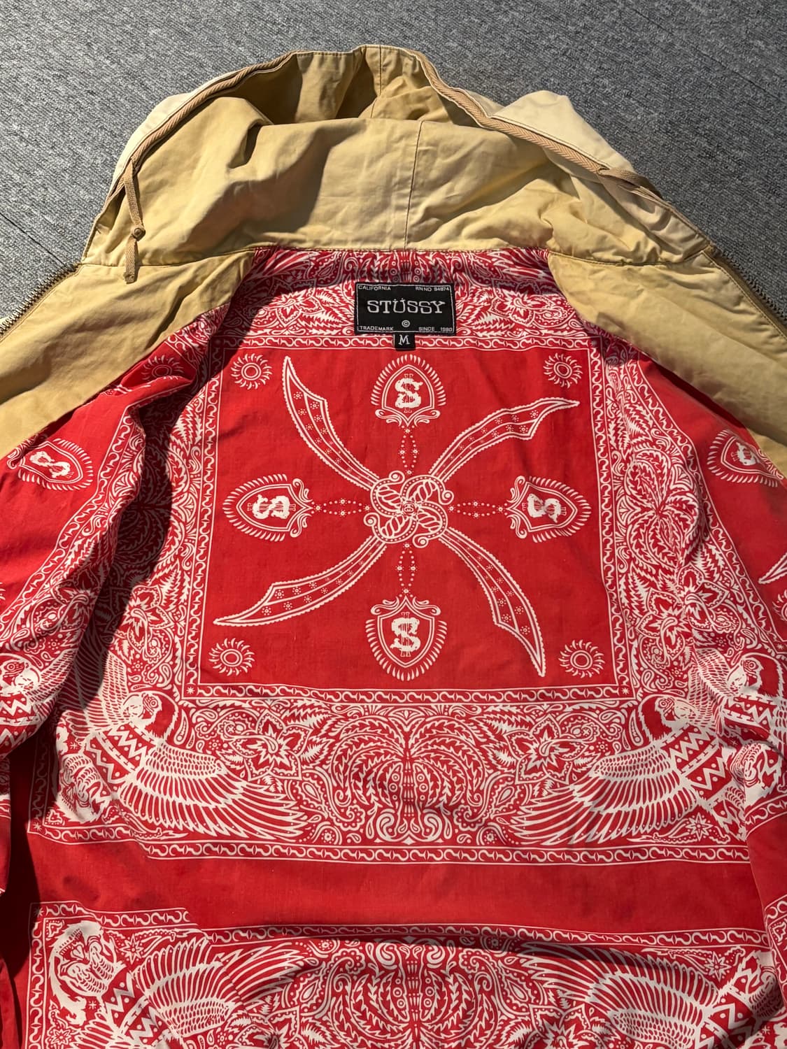 [M] 올드 스투시 액티브후드 자켓 상품이미지7