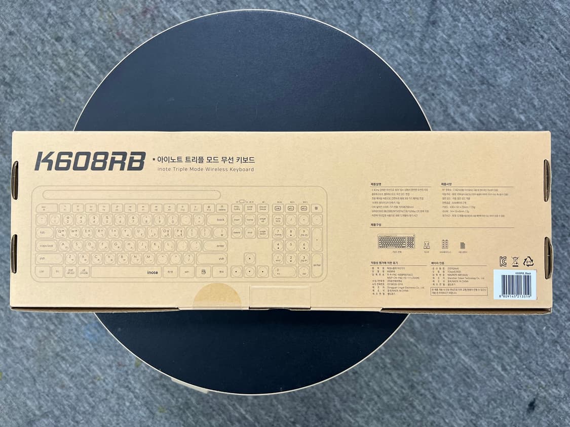 (새상품)아이노트 블루투스 무선키보드 상품이미지4