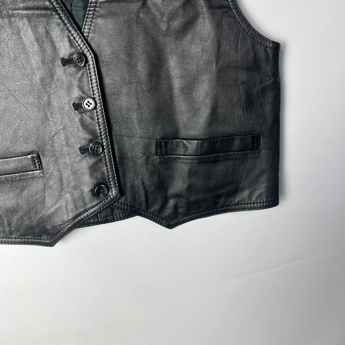 [Louis joone] 90's 빈티지 카우스킨 베스트 상품이미지4