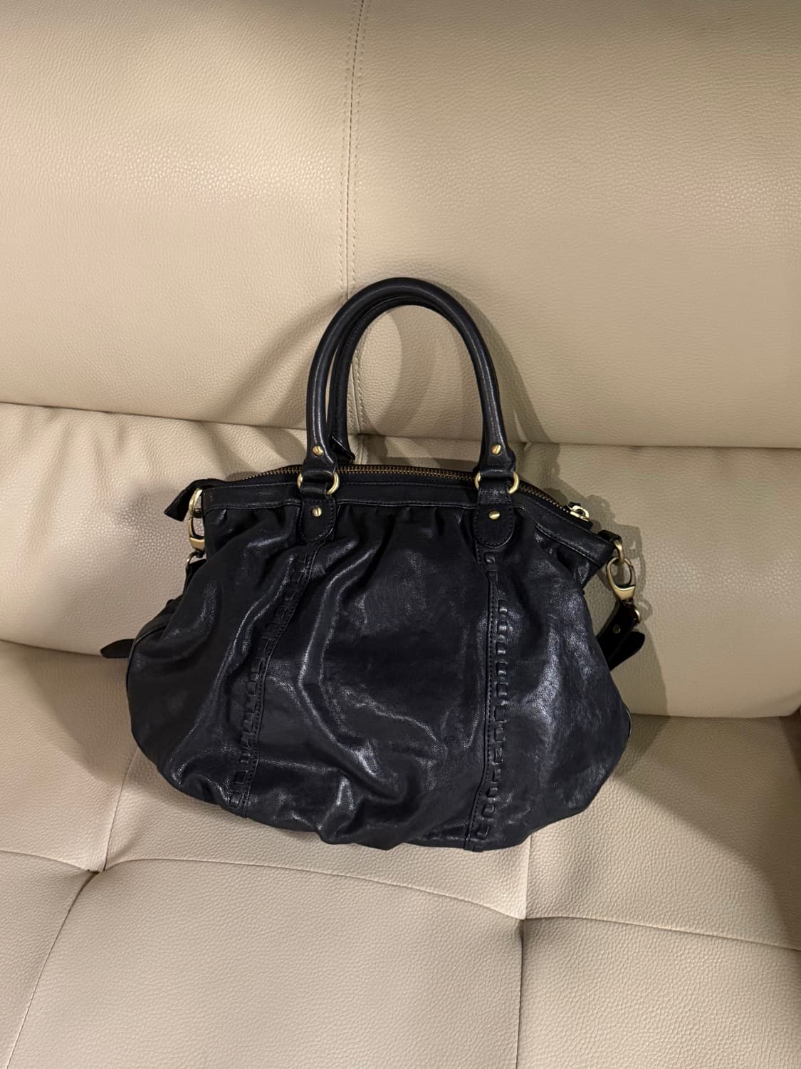 braided stitch point tote & shoulder bag 상품이미지1