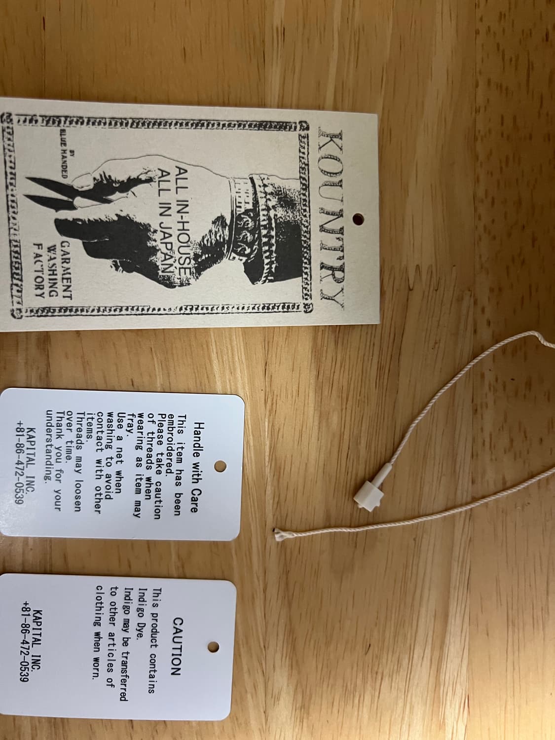 캐피탈 본 데님 자켓 48  상품이미지8