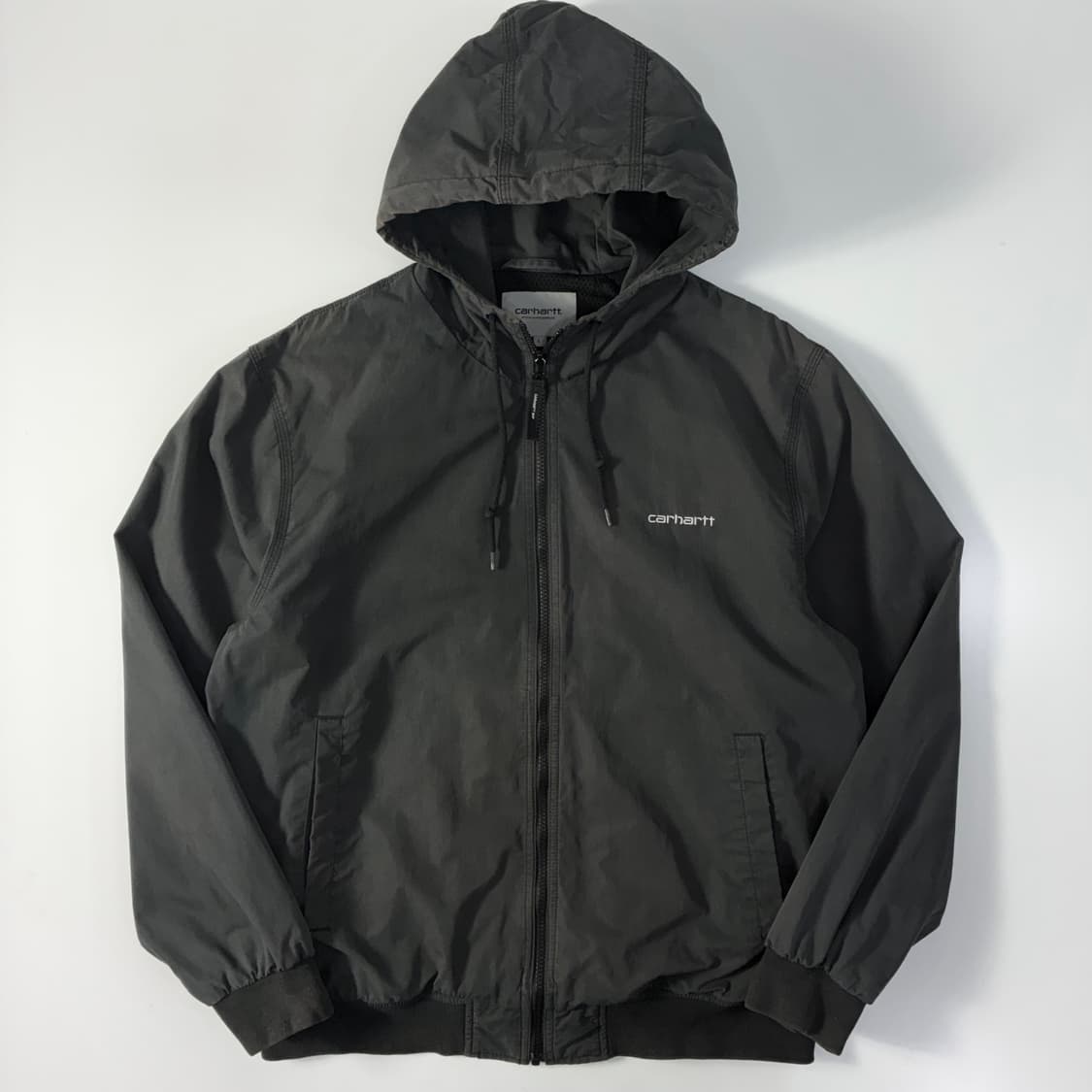 Carhartt  칼하트 WIP 차콜 후드 워크자켓   상품이미지2