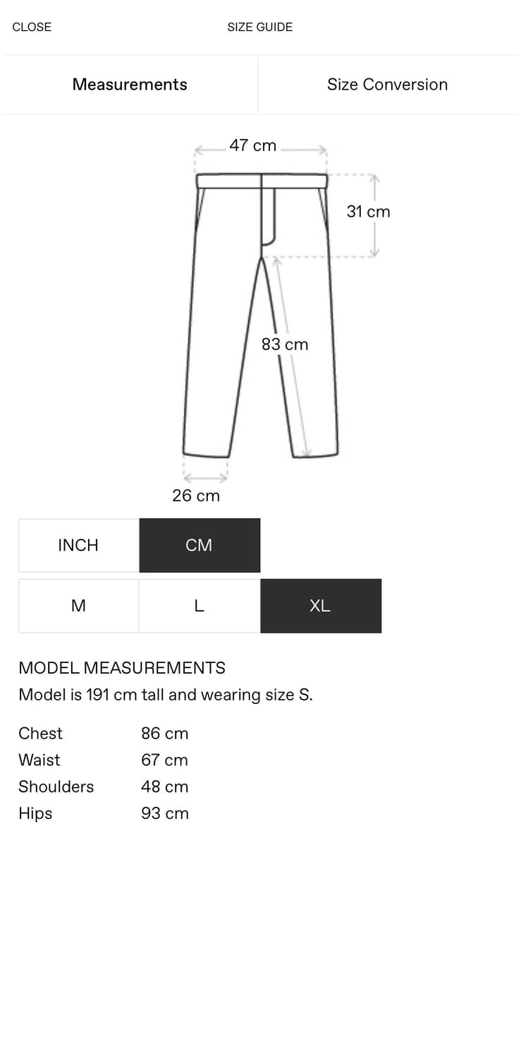지용킴 22AW 선페이딩 브라운 카고 팬츠 XL 상품이미지2