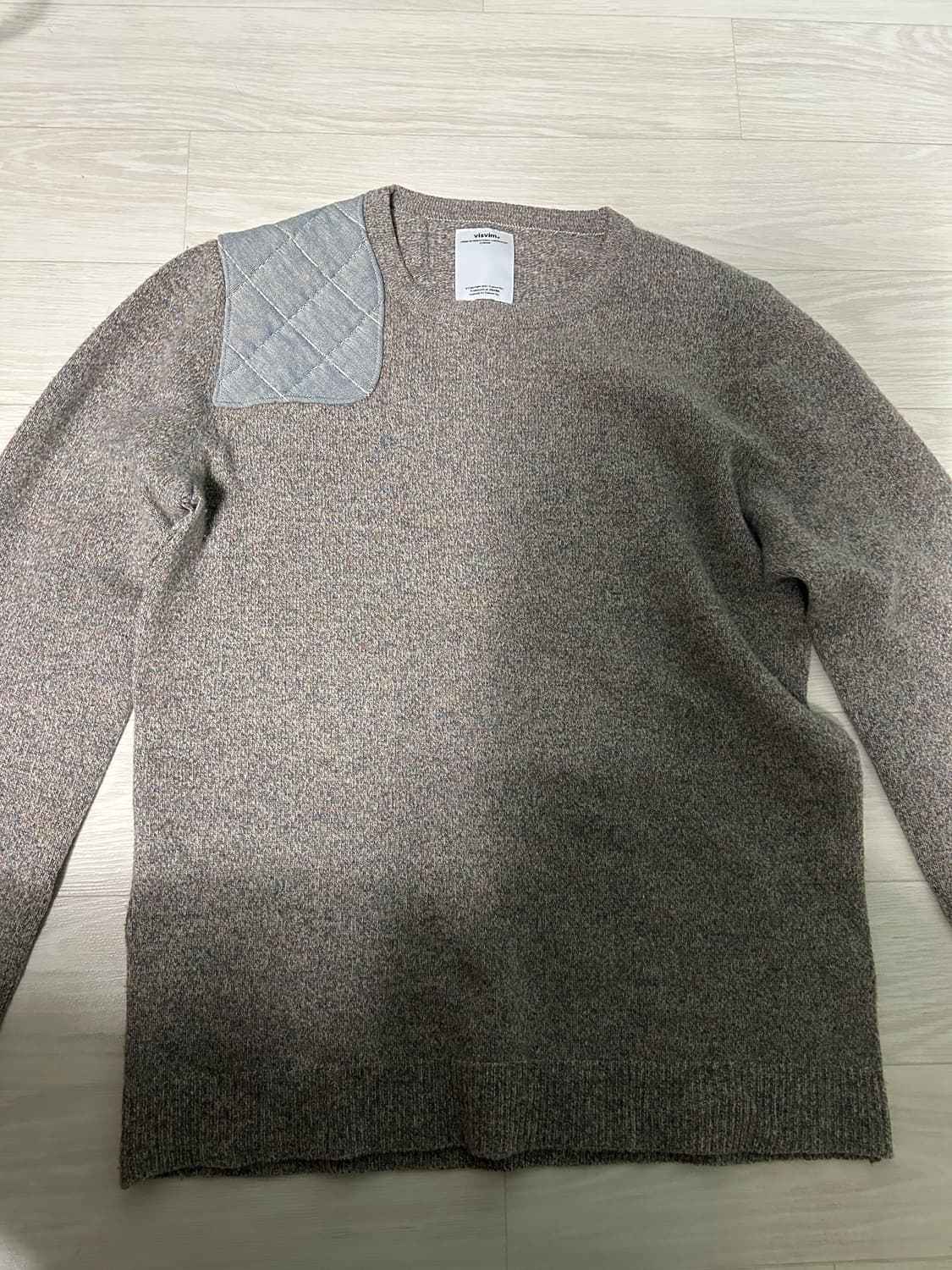 비즈빔 visvim 패치 니트 상품이미지1